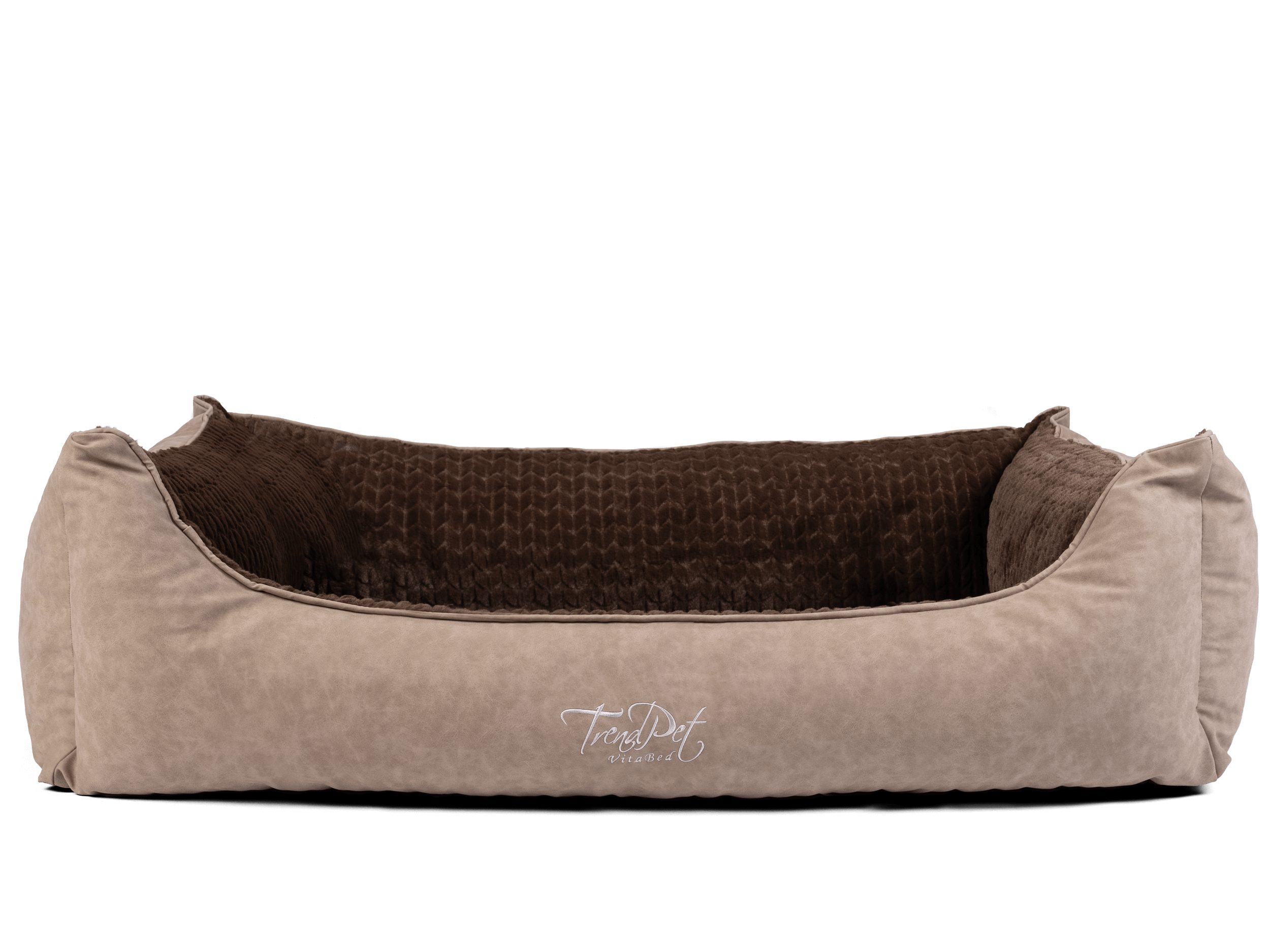 Tierbett VitaBed Style Braun - Orthopädisches Hundebett