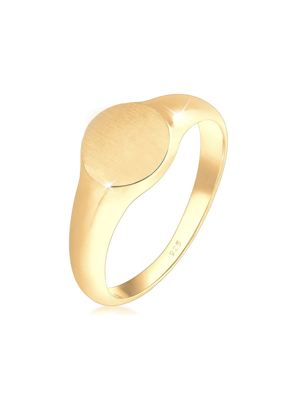 Elli Siegelring Siegelring Damen Royal Basic Design 925 Silber