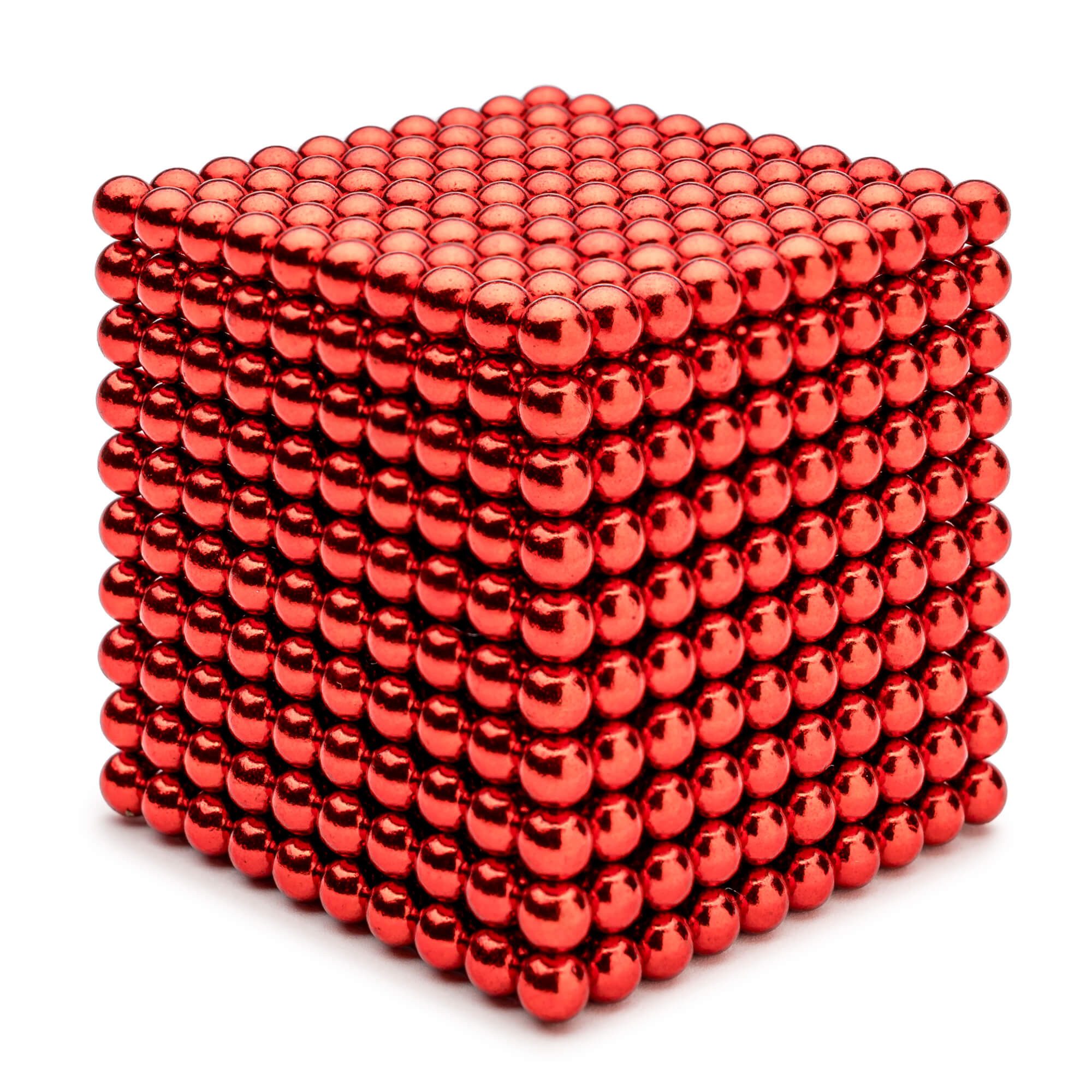FurniSafe FurniSafe Neocube 5 mm Magnetkugeln rot 1.000 Kugeln Magnetspielbausteine