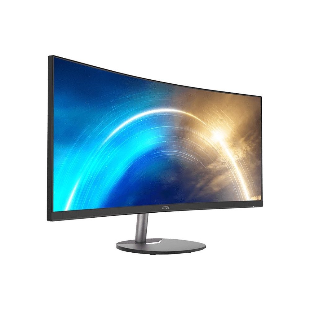MSI 9S6-3PB2CT-005 PRO MP341CQDE 34 Zoll Monitor VA schwarz Curved-LED-Monitor (3440 x 1440 px, 1 ms Reaktionszeit, Gebogenes VA-Panel)