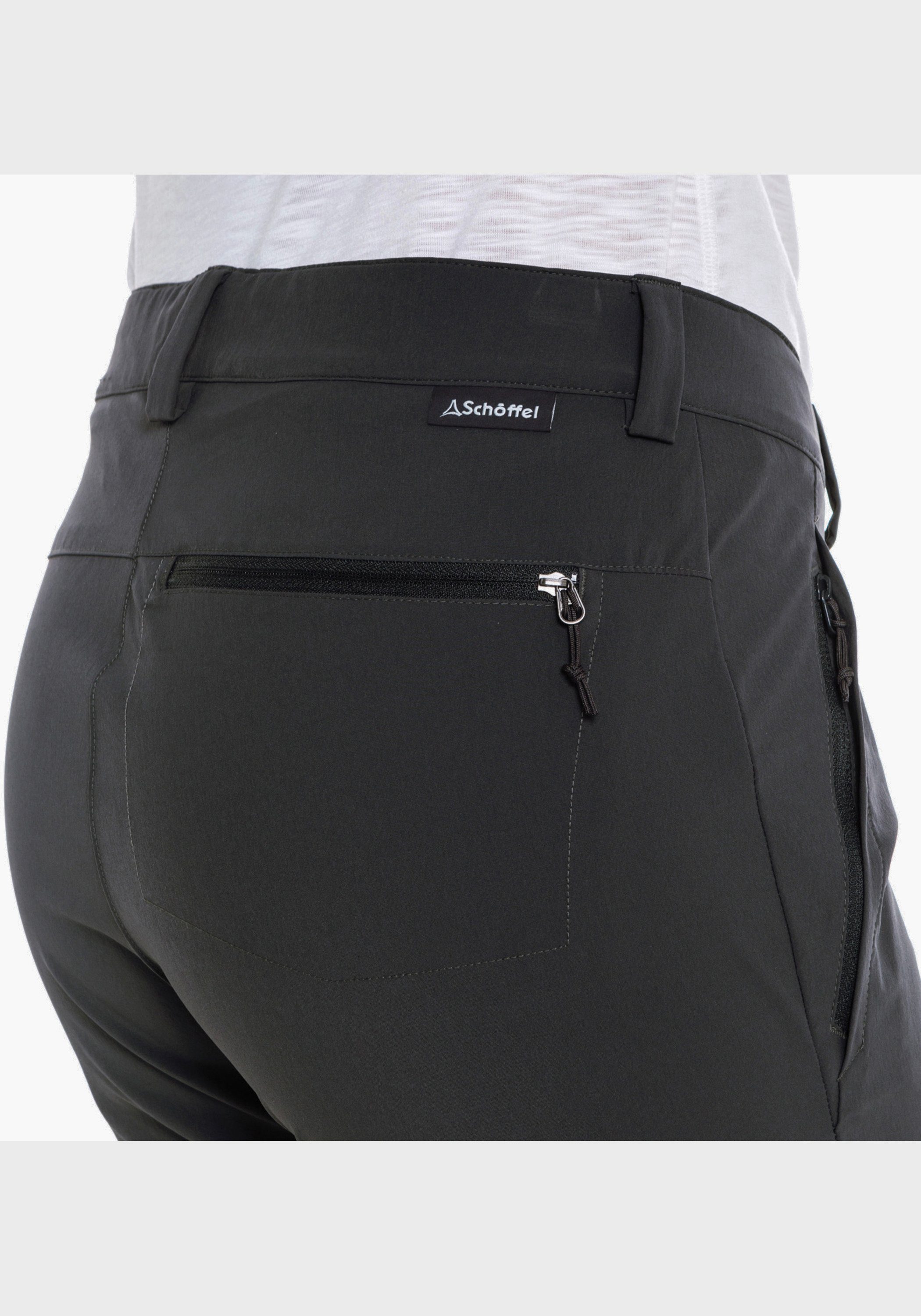Schöffel Zip-away-Hose graphit Pants Off Zip