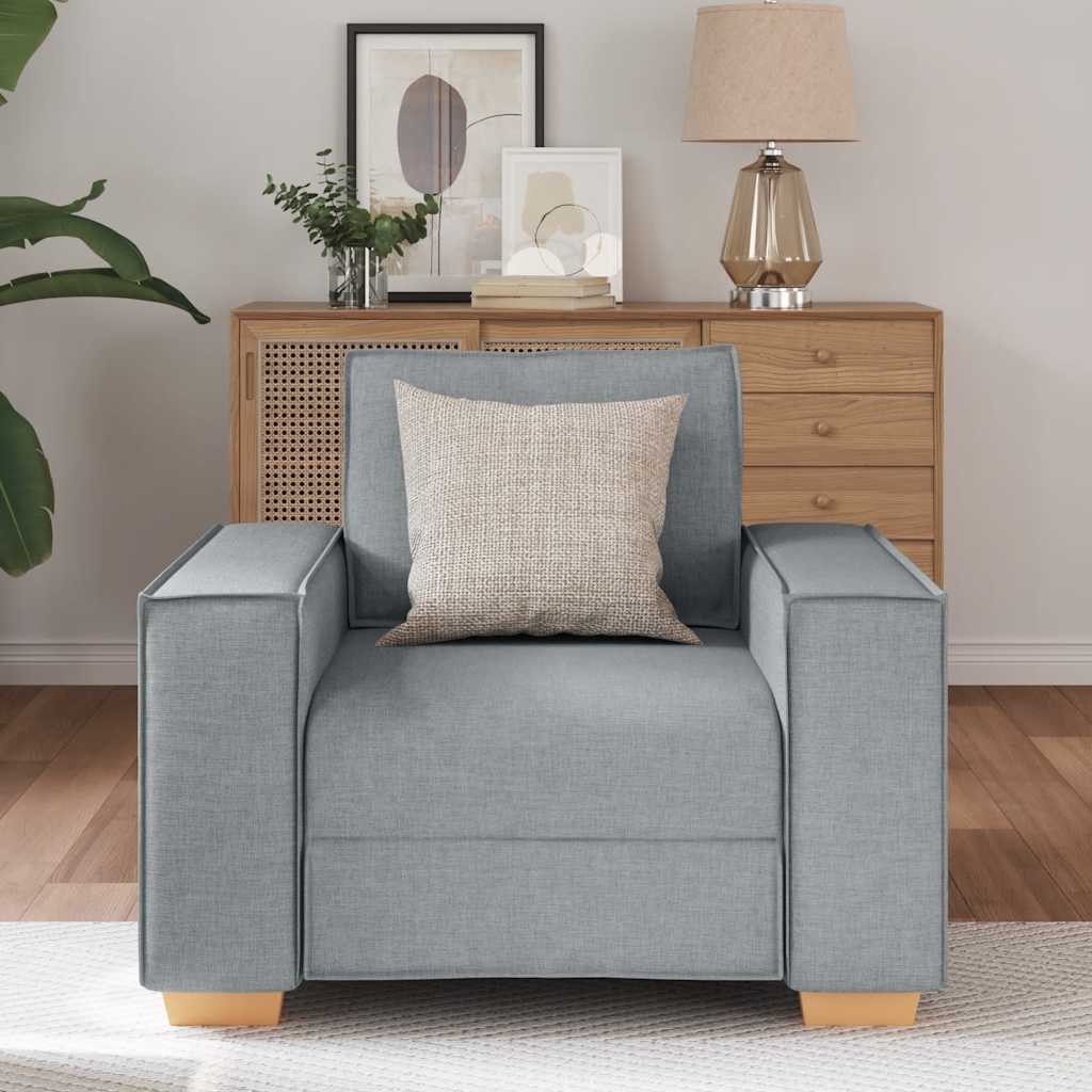 vidaXL Sofa Sofa Stuhl Hellgrau 60 günstig online kaufen