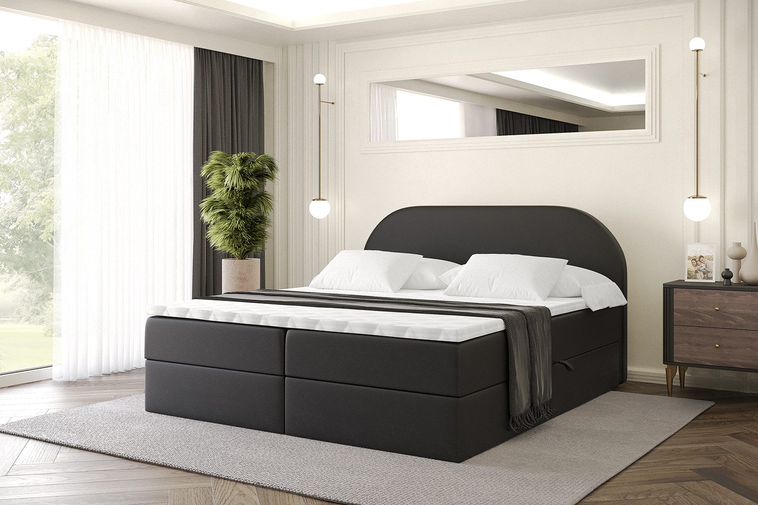ALTDECOR Boxbett NOX (Multipocket-Matratze H4, H3 günstig online kaufen