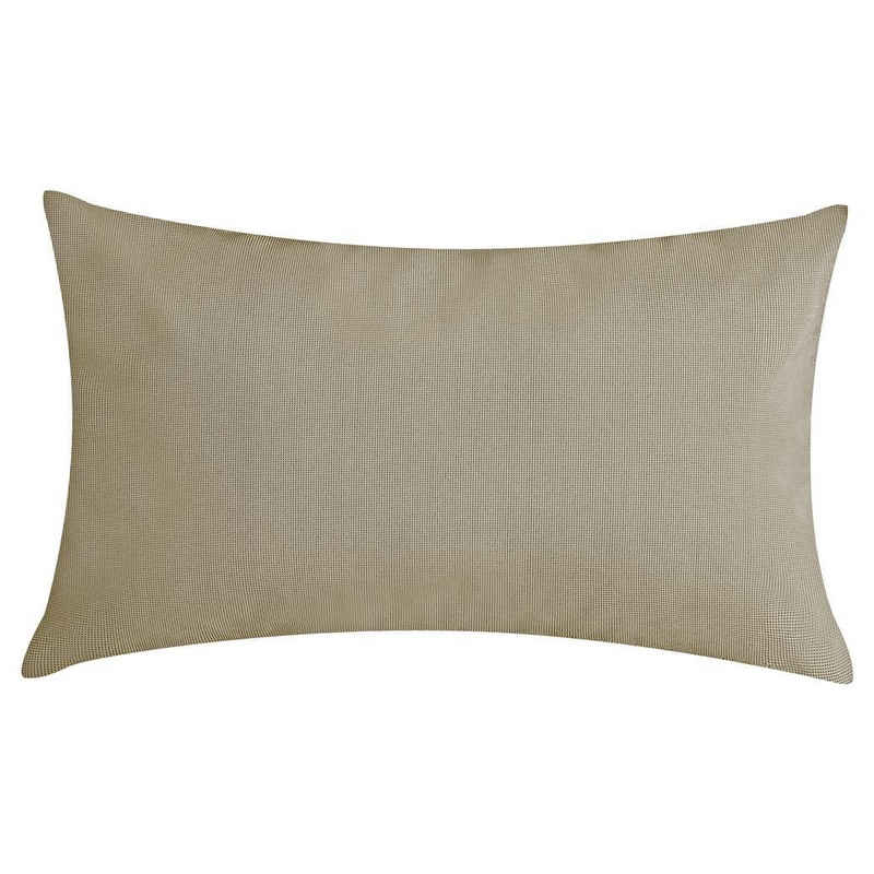 SCHÖNER LEBEN. Dekokissen Outdoor Garten Kissen St. Maxime Struktur taupe 30x50cm