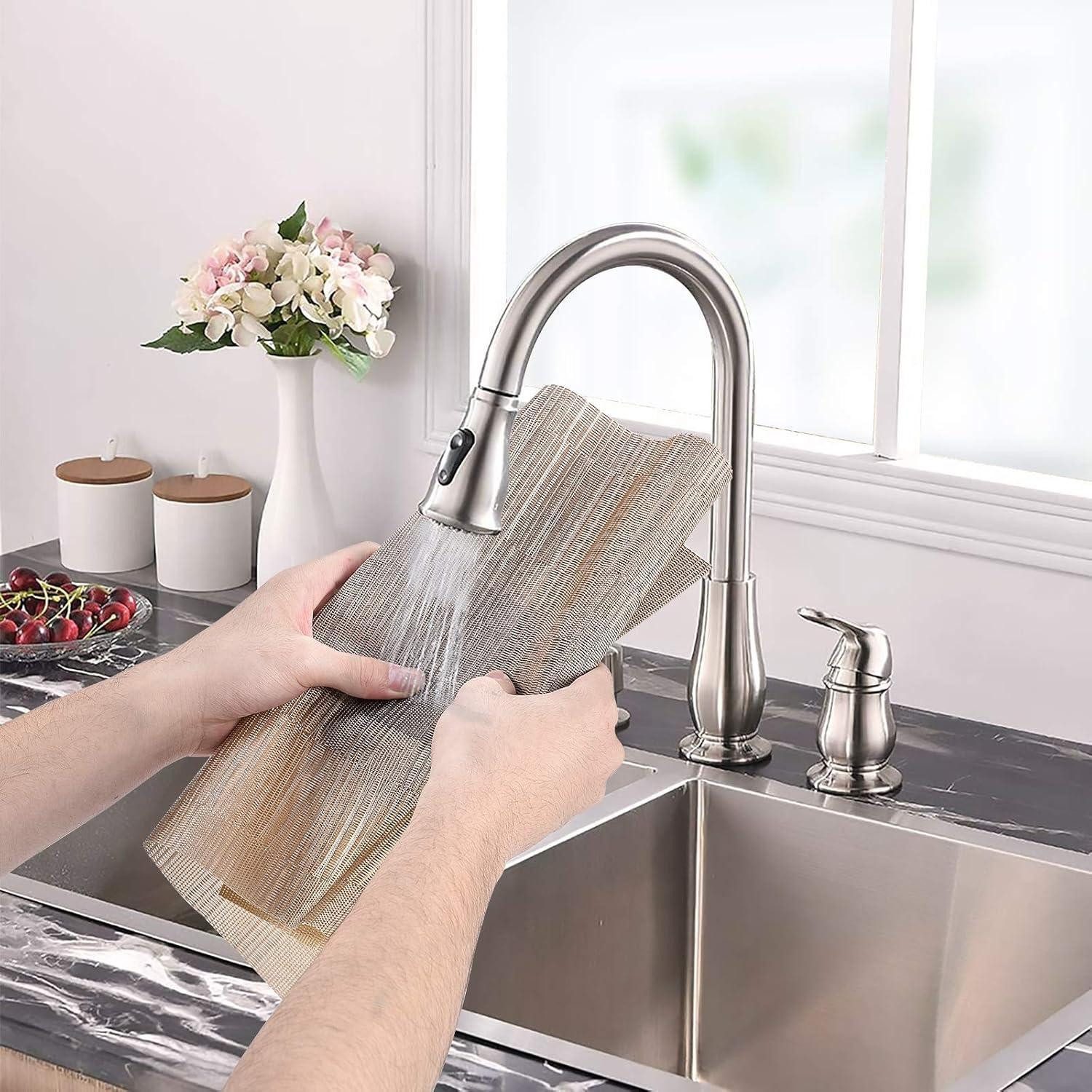 LuxusKollektion Küchenorganizer-Set Platzset Tischsets Abwaschbar 6er günstig online kaufen