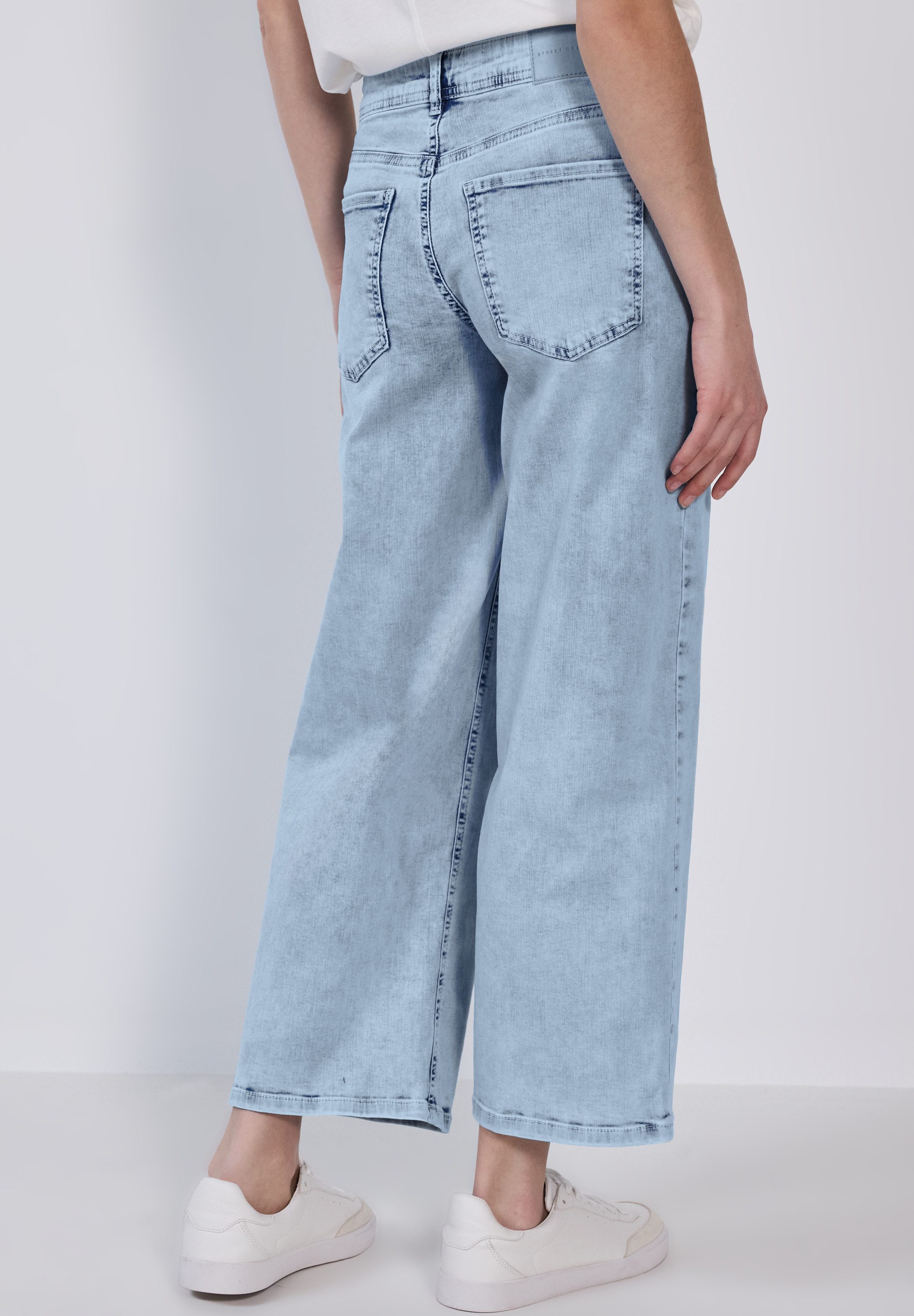 STREET ONE STUDIO Weite Jeans 5-Pocket-Style günstig online kaufen