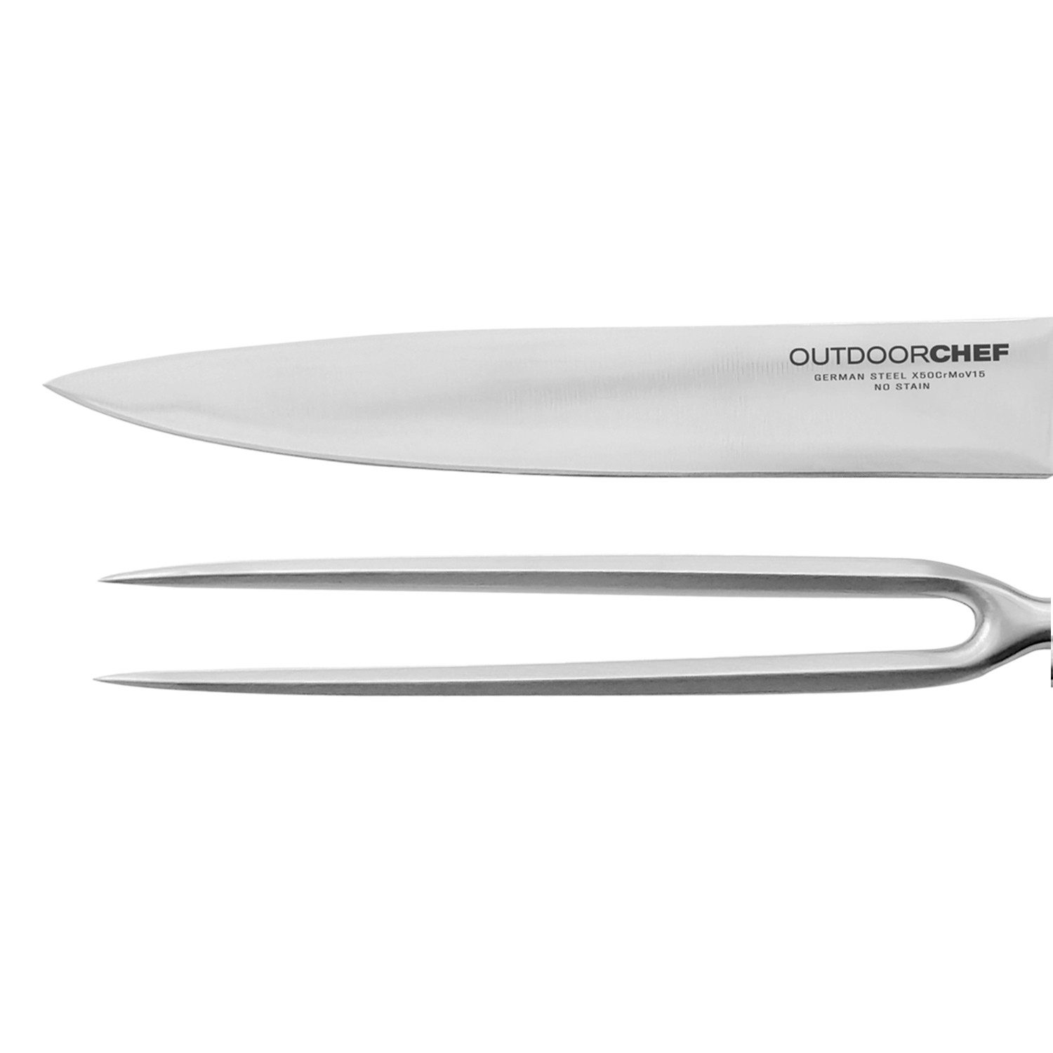 OUTDOORCHEF Grillbesteck-Set Outdoorchef Tranchierbesteck Premium 2-tlg.