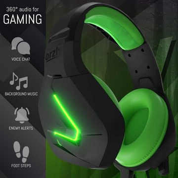 Orzly ‎RXH-20 Gaming-Headset (Intuitive Bedienelemente, Mit Kabel, Stadia Stereo-Sound with mit Geräuschunterdrückung Microphone)