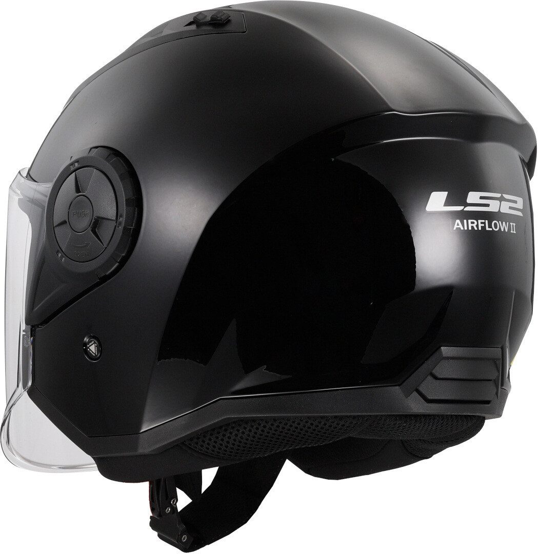 LS2 Motorradhelm OF616 Airflow II Solid Jethelm