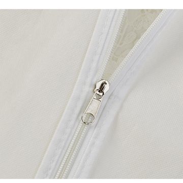 HIBNOPN Kleiderschutzhülle Kleidersack Anti-Staub Hochzeitskleid Displayschutzfolie Abdeckung
