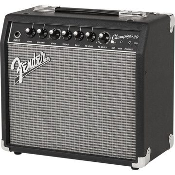 Fender Verstärker (Champion 20 Combo - Transistor Combo Verstärker für E-Gitarre)