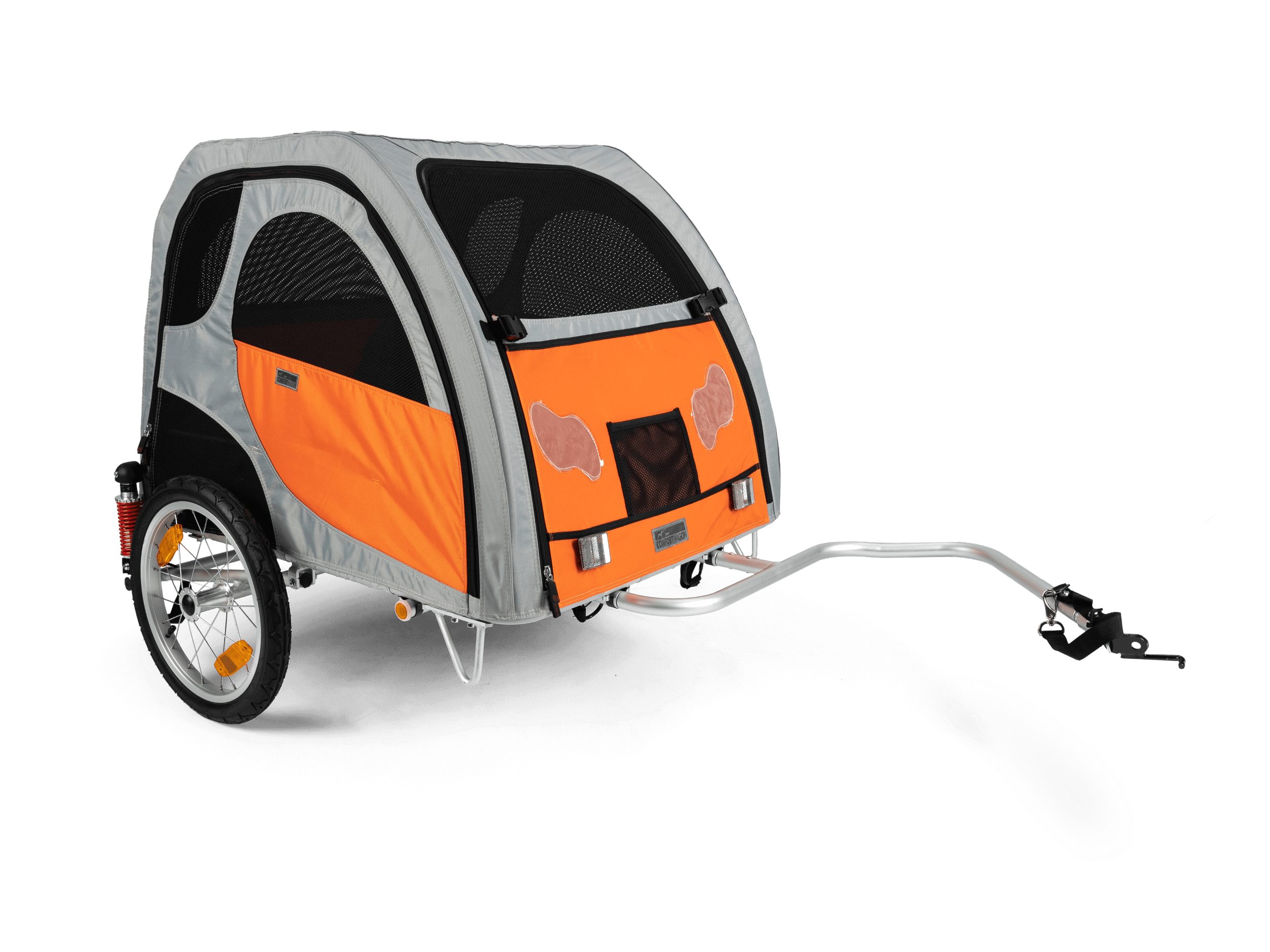 TrendPet Fahrradhundeanhänger Comfort Wagon L, mit Komfortfederung