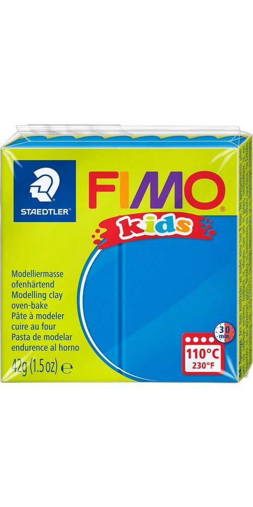 Modelliermasse Blau g 42 FIMO kids,