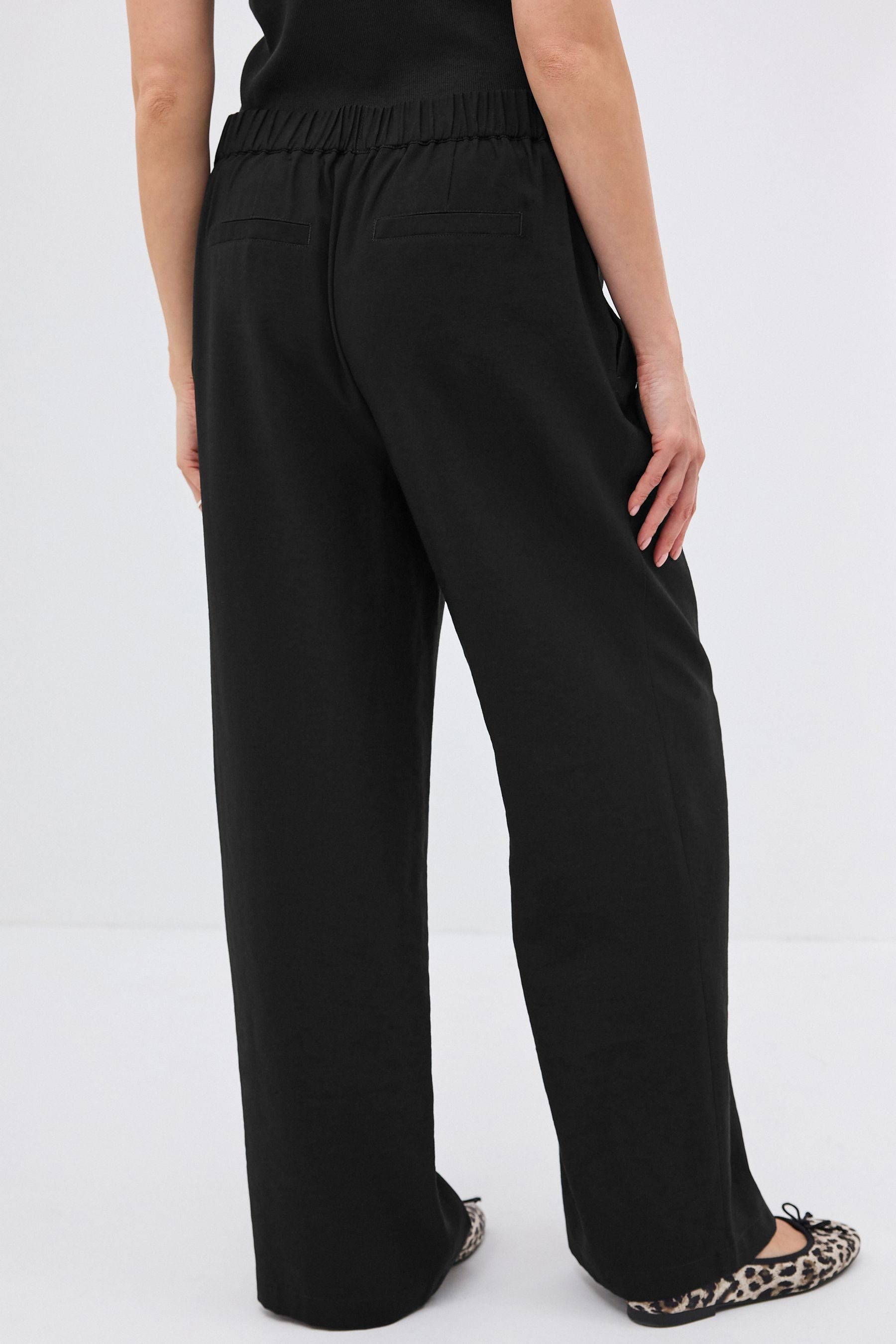 Next Umstandshose Schwangerschaftshose mit weitem Bein (1-tlg) günstig online kaufen