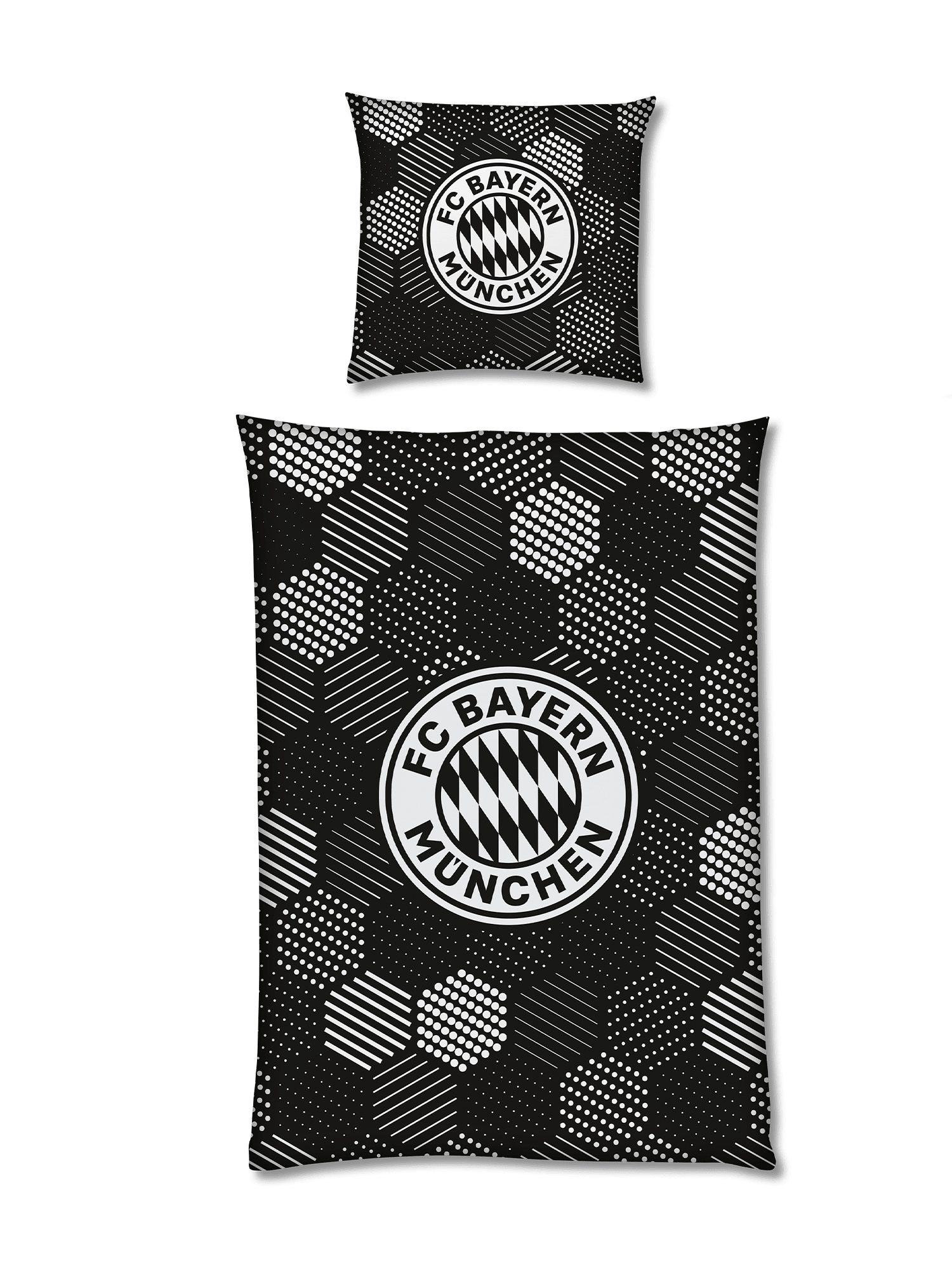 FC Bayern München Bettwäsche FC Bayern München I Bettwäsche Glow in the Dark I 135x200 cm, Baumwolle