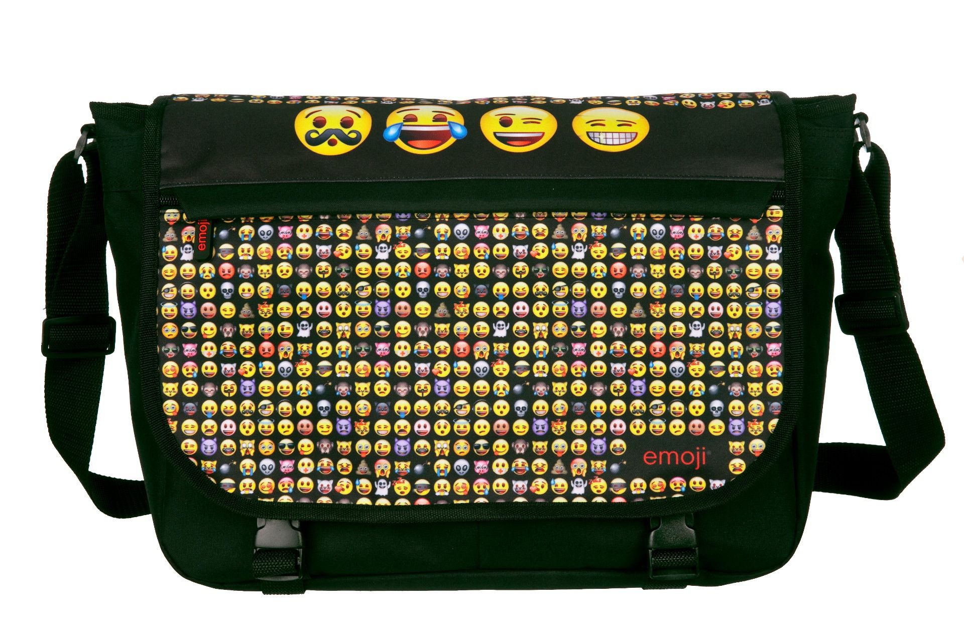 Emoji Kinderrucksack Schultasche Praktische Umhängetasche für die Schule und Freizeit