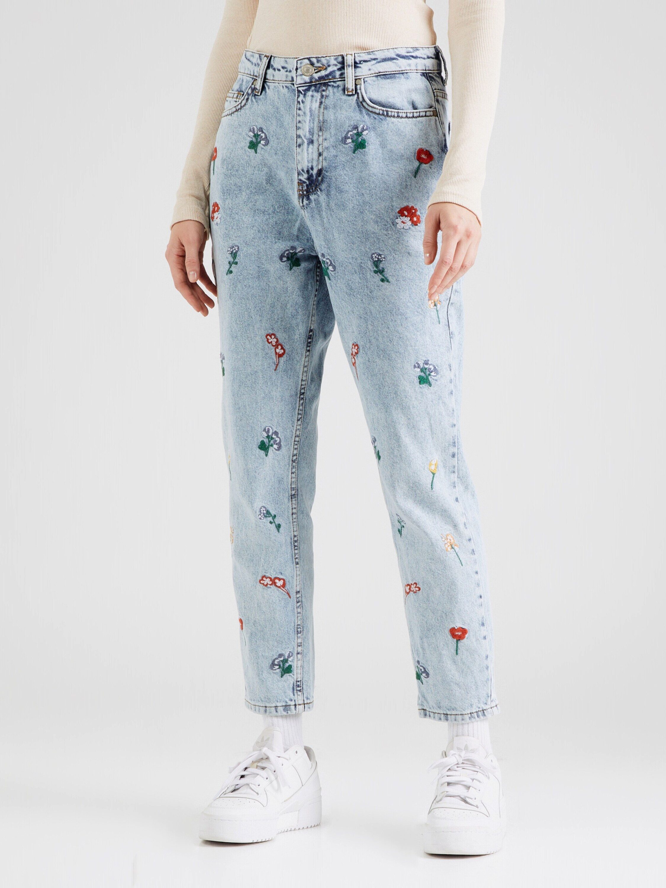 Trendyol 7/8-Jeans (1-tlg) Stickerei