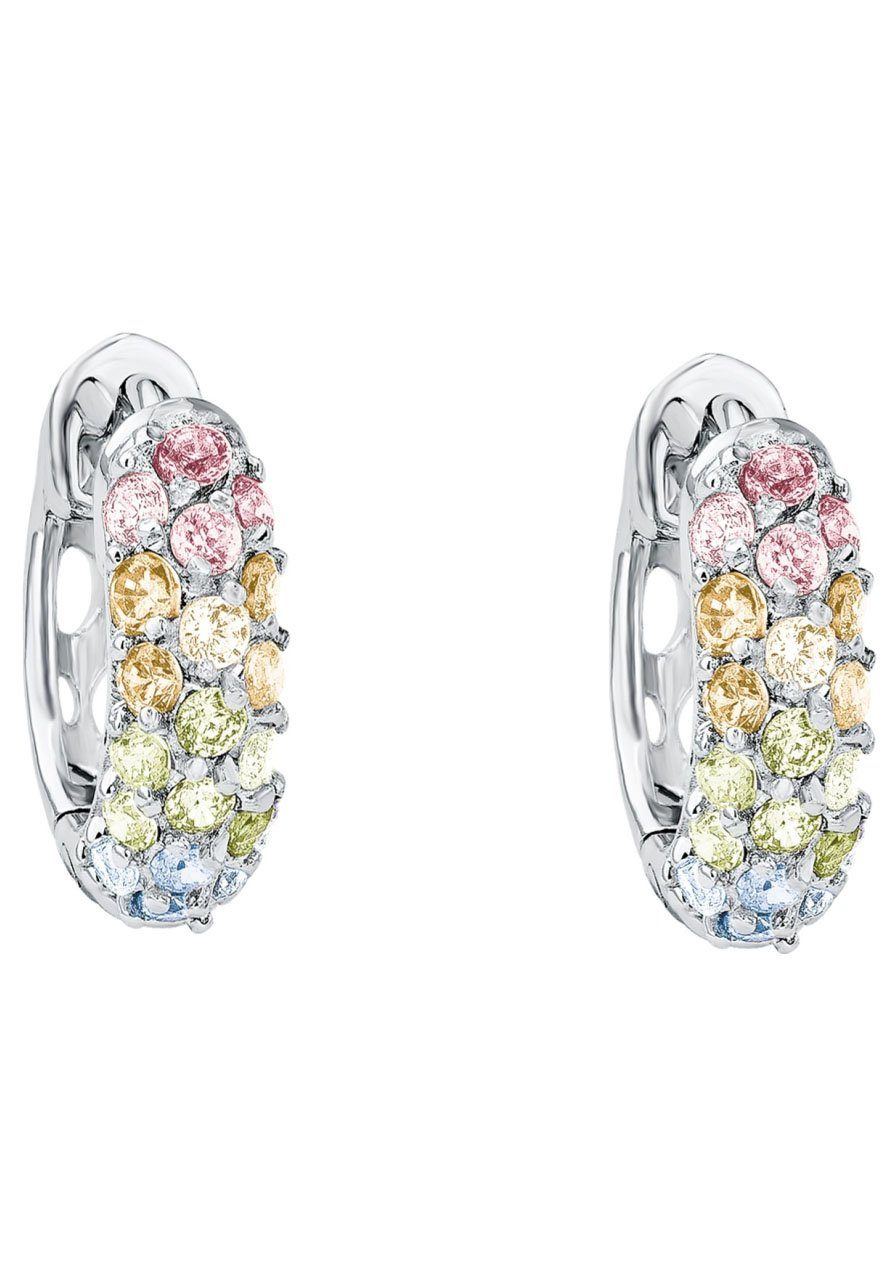 Prinzessin Lillifee Paar Creolen, mit Zirkonia (synth)