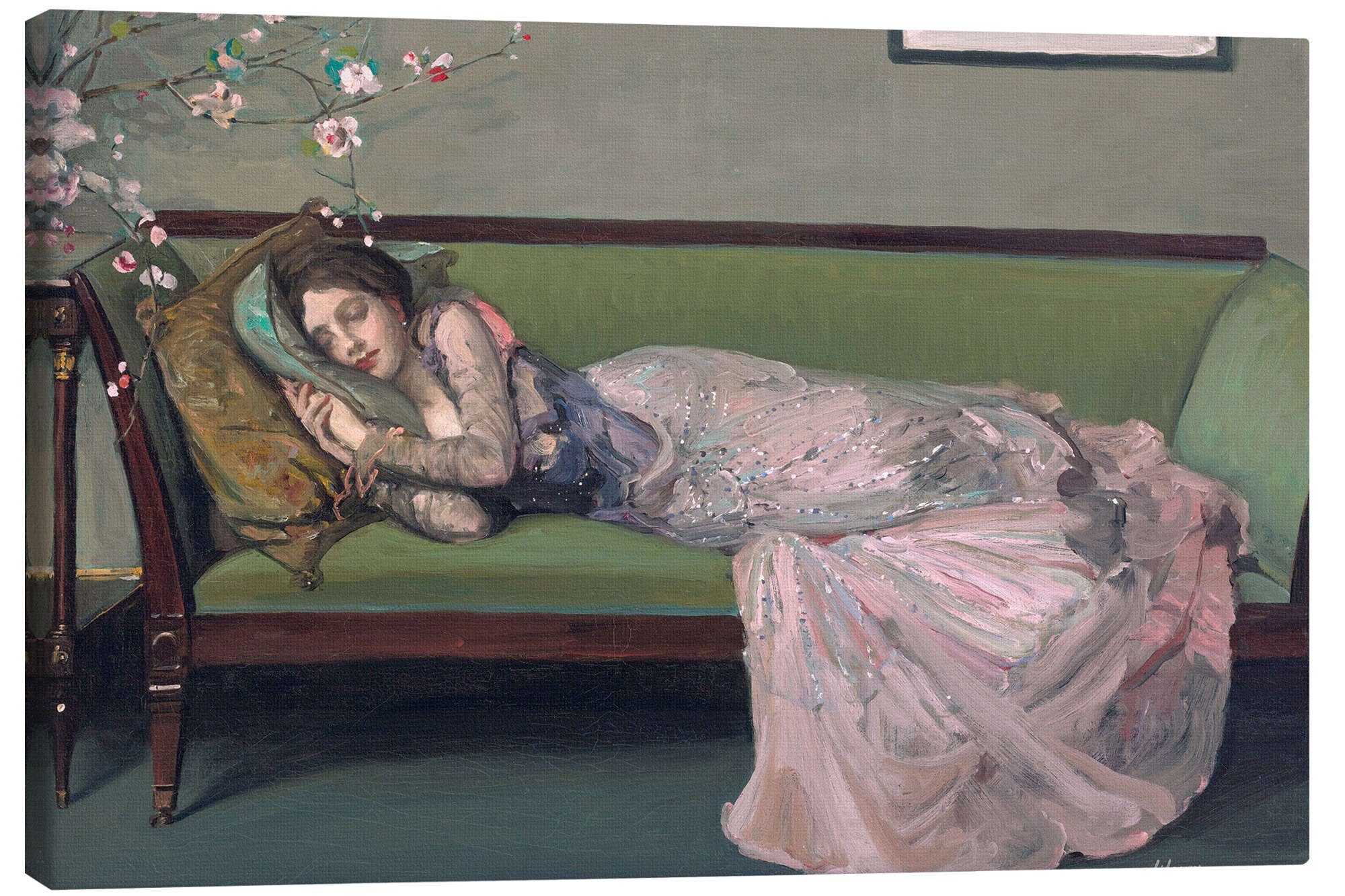 Posterlounge Leinwandbild Sir John Lavery, Das günstig online kaufen