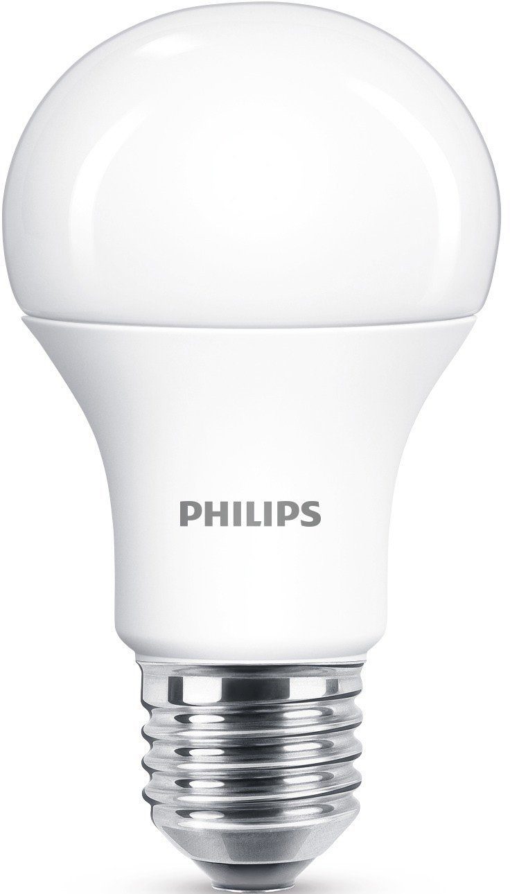 Philips LED-Leuchtmittel Classic Lampe, E27, Warmweiß, LED 100W E27 Warmw 1521lm matt 2erPack