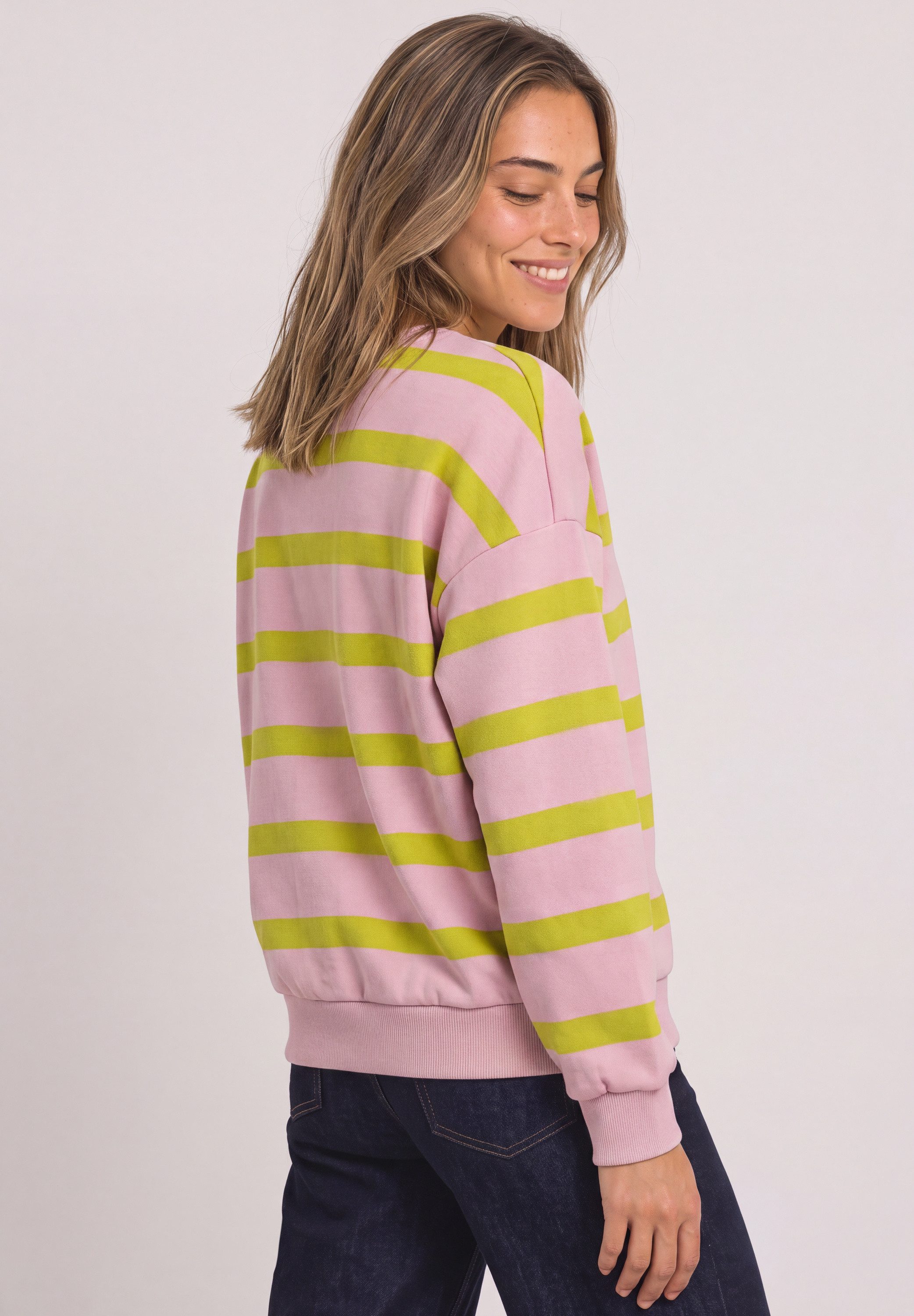 STREET ONE Sweatshirt im Streifen-Design