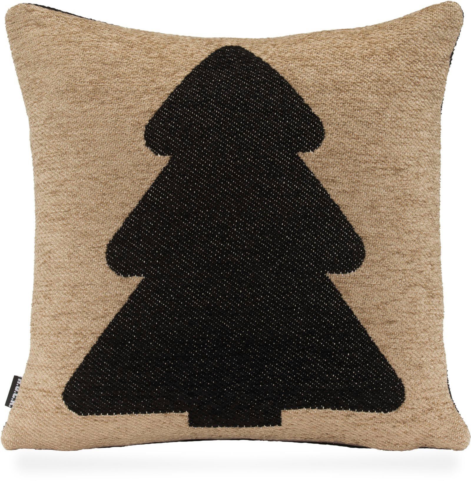 H.O.C.K. Декоративні подушки X-Mas Tree, Weihnachtszeit, Tannenbaum, inkl. Füllung, Bezug mit Reißverschluss