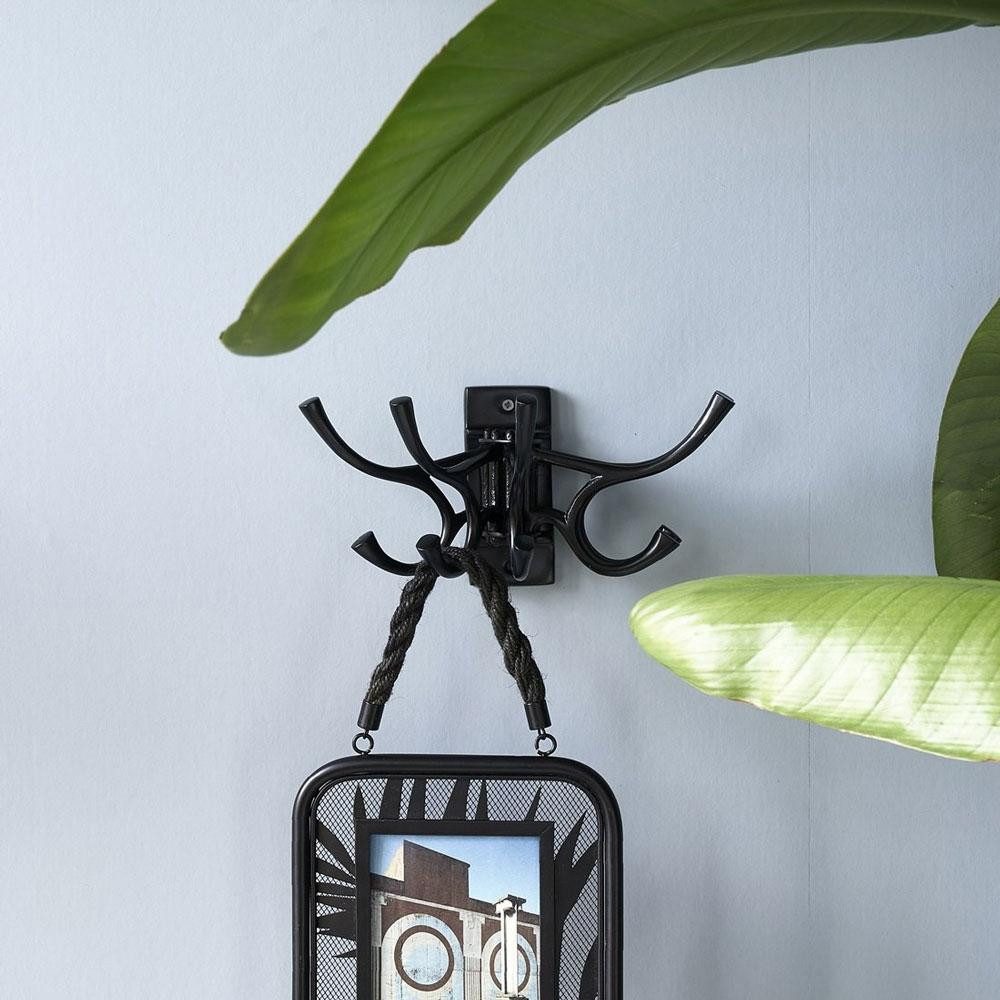 Rivièra Maison Garderobenhaken Garderobe Five Hook Schwarz günstig online kaufen