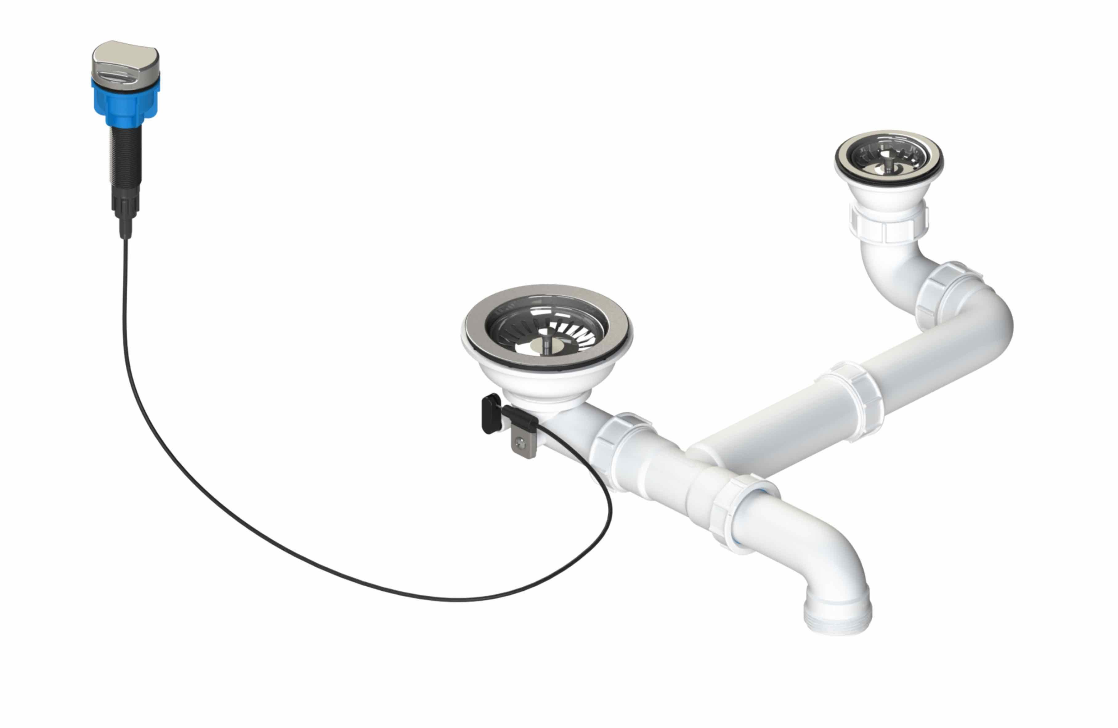 Schock Einbauspüle SCHOCK Ablaufgarnitur Drehexcenter für Typos D-150S