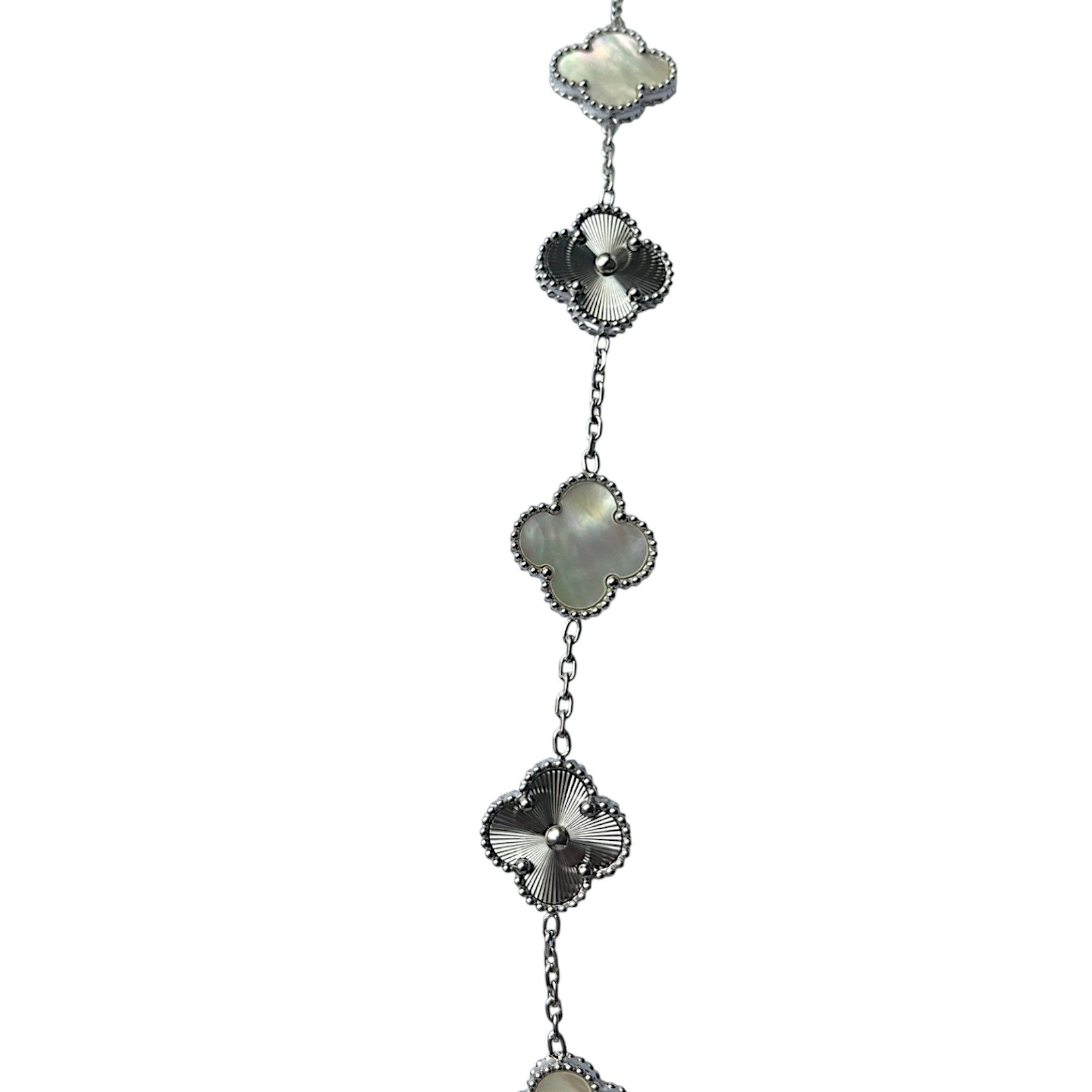Medusa Accessoires Armband Klee in Weiss günstig online kaufen