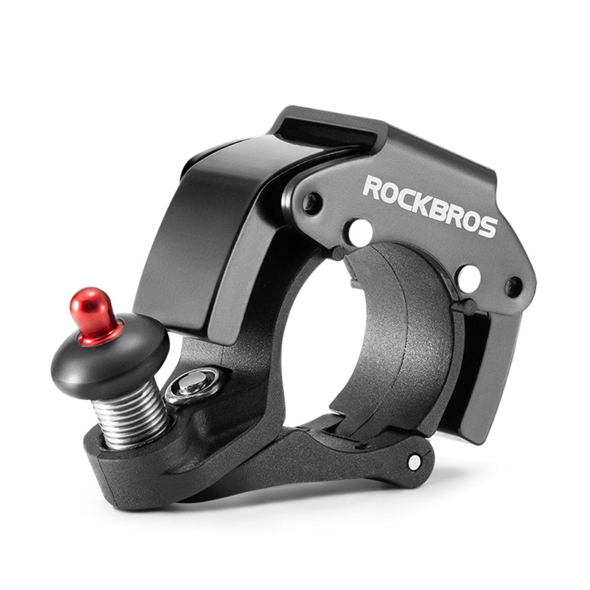 ROCKBROS Fahrradklingel, (1-teilig) Kompakte C Form mit lautem Klingelton