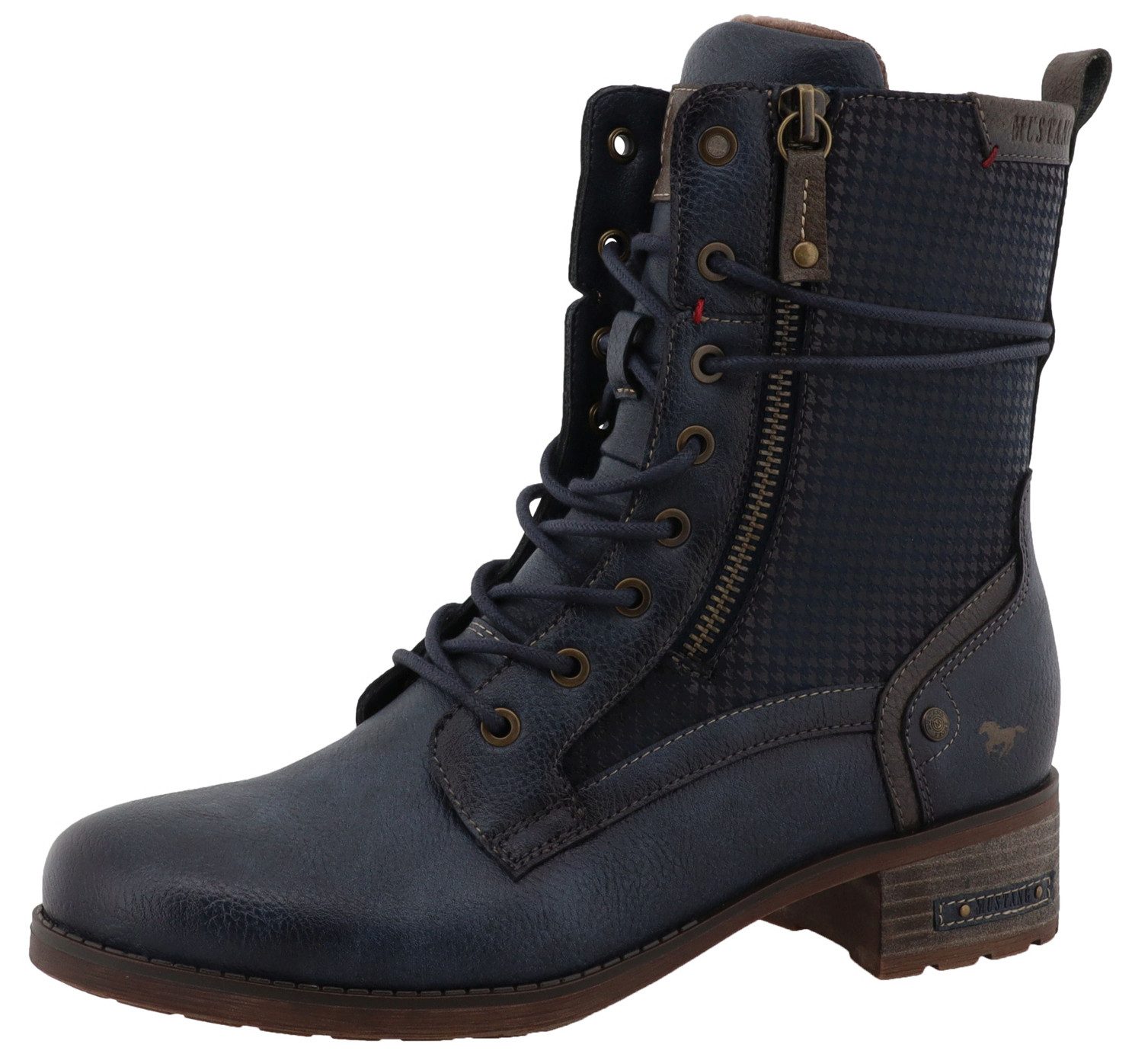 Mustang Shoes 15M0062001 003 Navy Stiefelette