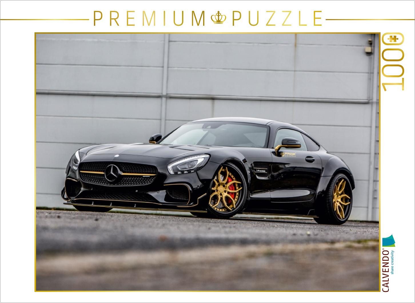 CALVENDO Puzzle CALVENDO Puzzle MERCEDES GT/GTs PD800GT Widebody 1000 Teile Puzzle que, 1000 Puzzleteile