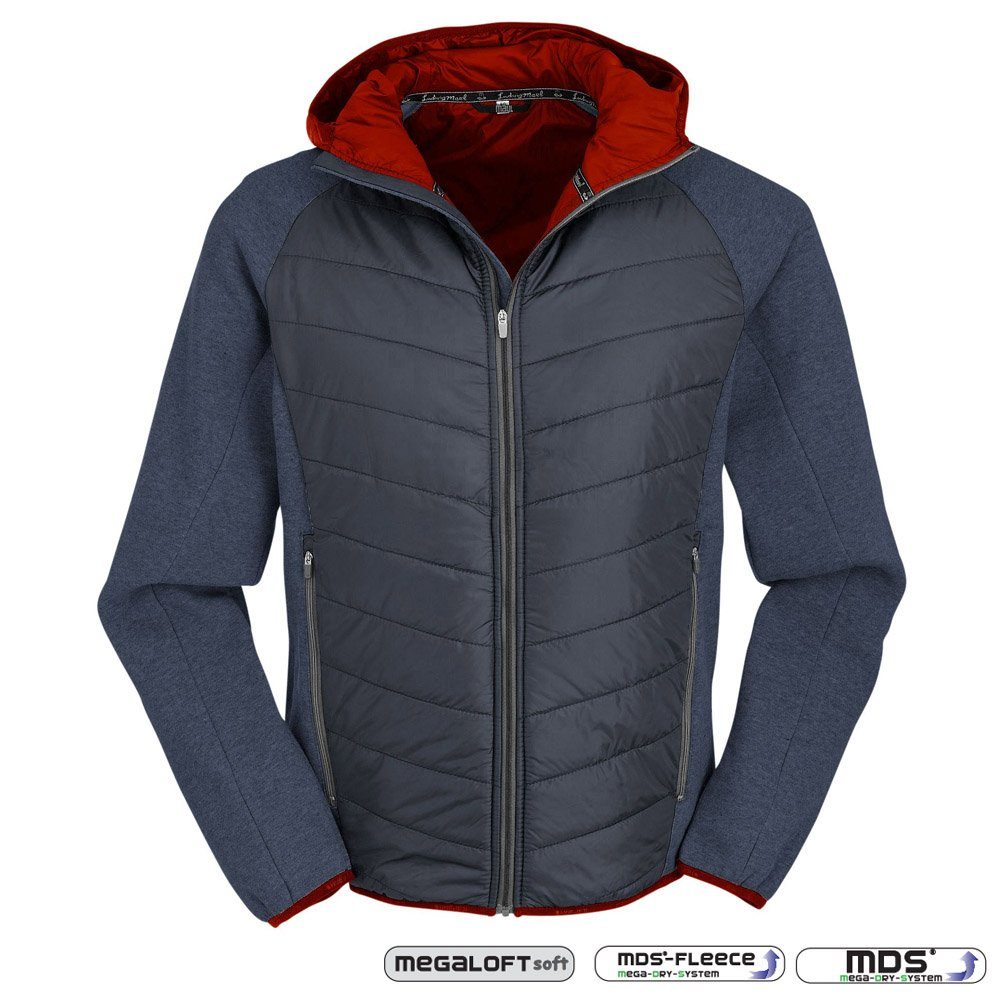 Maul Trekkingjacke Maul - Creetsiel - Herren Hybrid Steppjacke navy