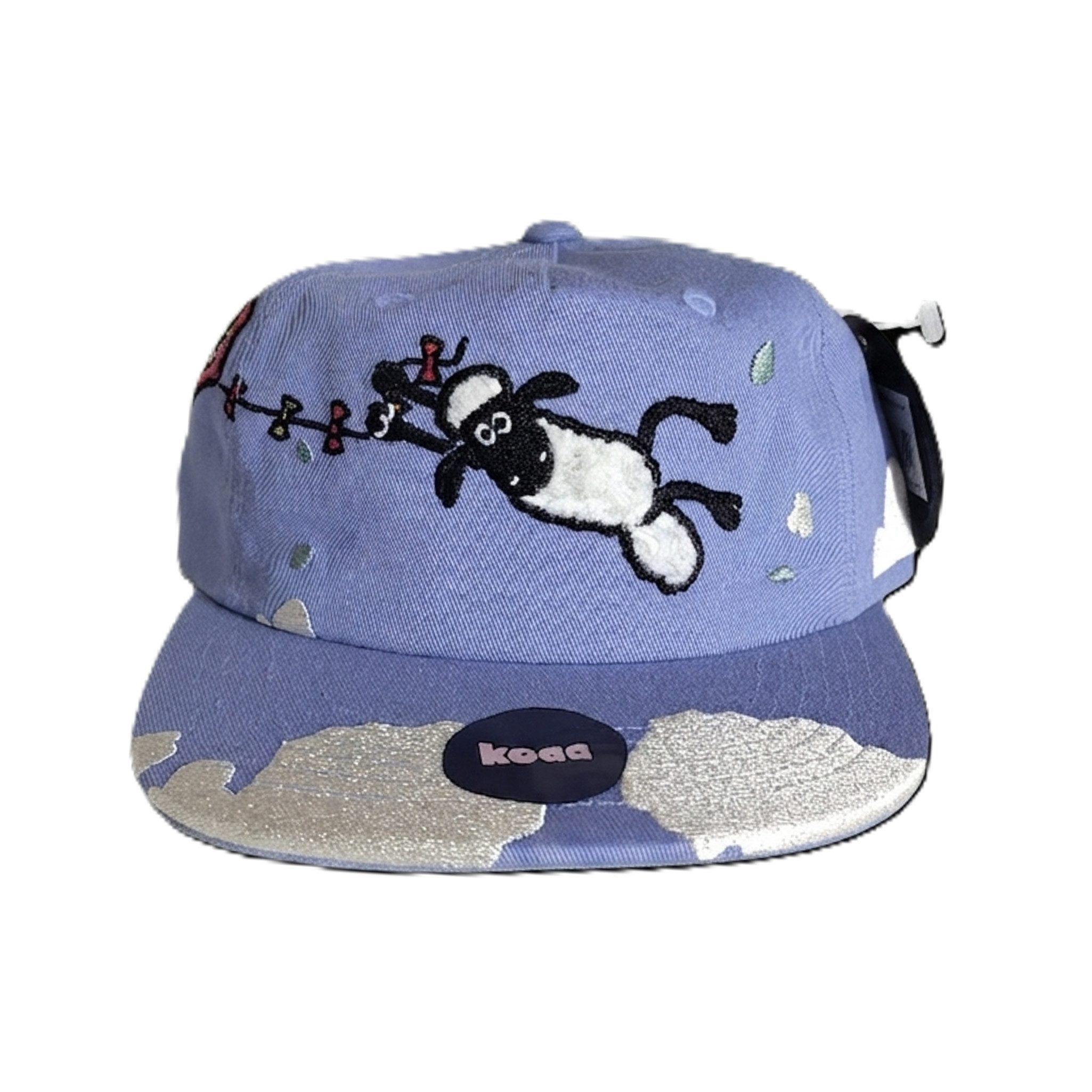 koaa Snapback Cap koaa - Shaun das Schaf "Drachensteigen" - Flat Cap purple 3-8 Years (Basecap, Basecap, Snapback Cap)