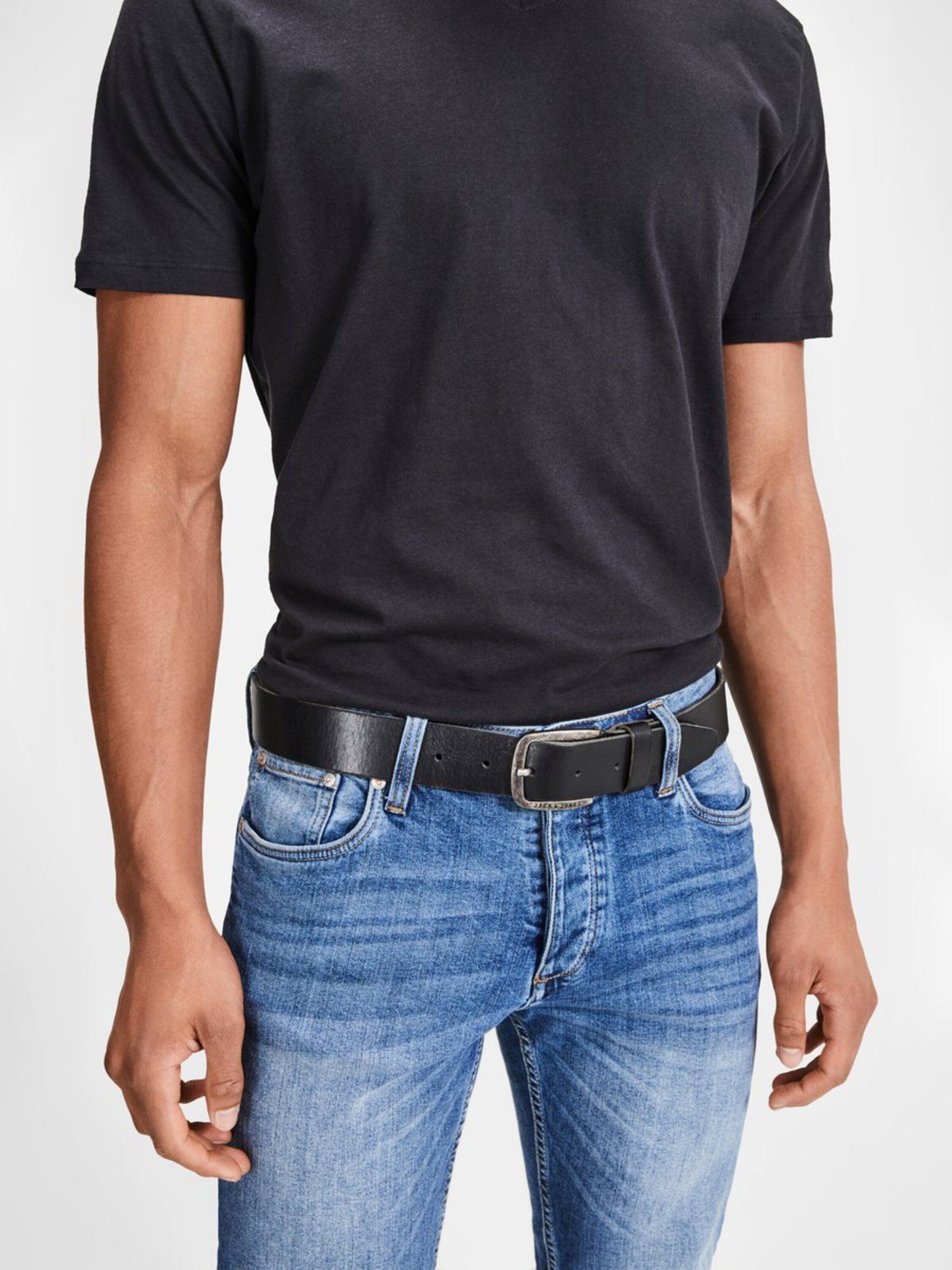 Jack & Jones Ledergürtel Paul (1-St) günstig online kaufen