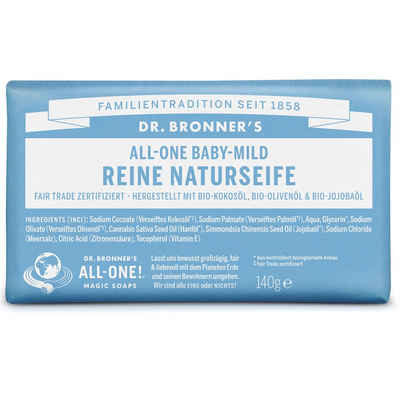 Dr. Bronners Handseife Reine Naturseife Neutral Mild, 140 g