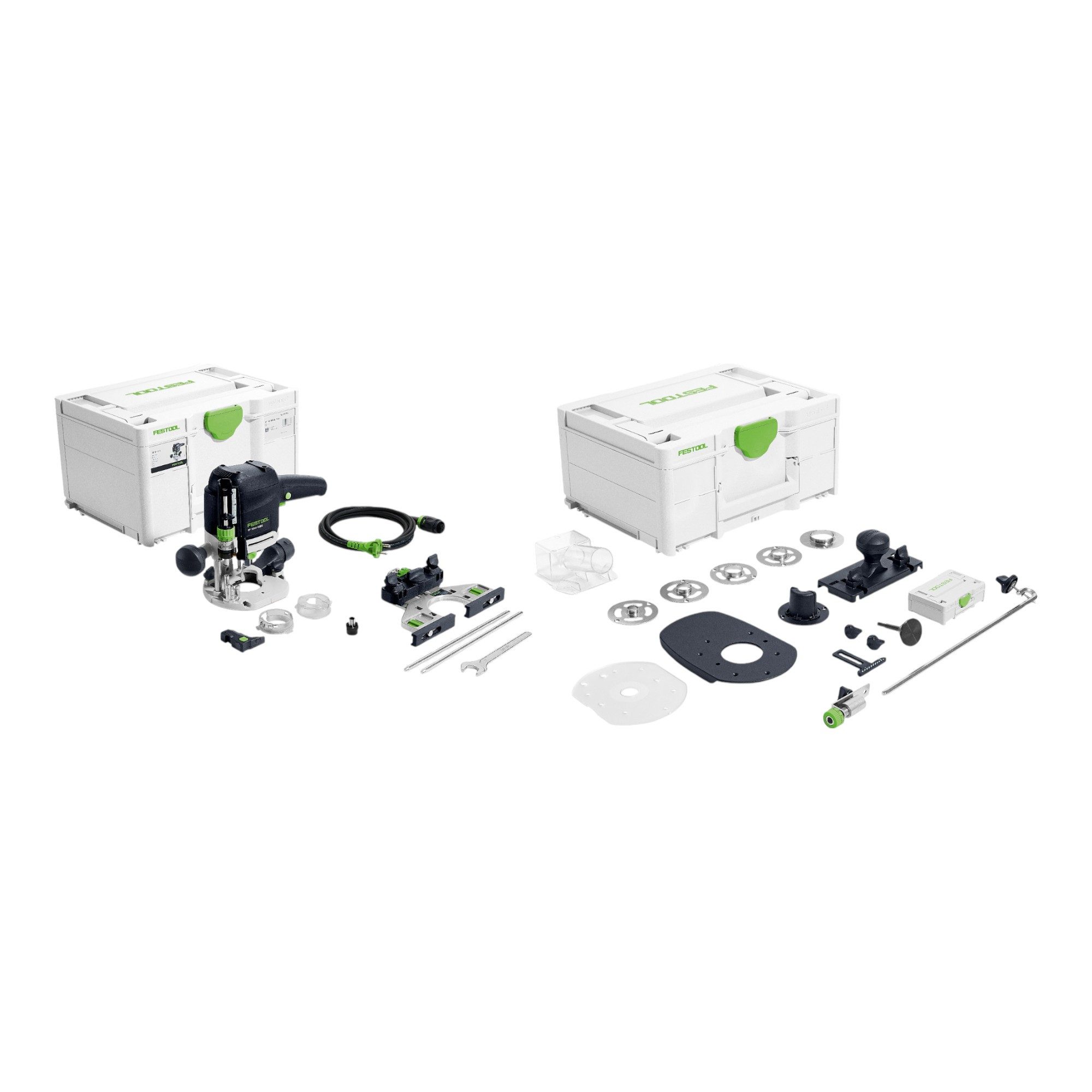 FESTOOL Oberfräse OF 1010 REBQ-Set Oberfräse 1010 Watt 55 mm Hub + Systainer (578049)