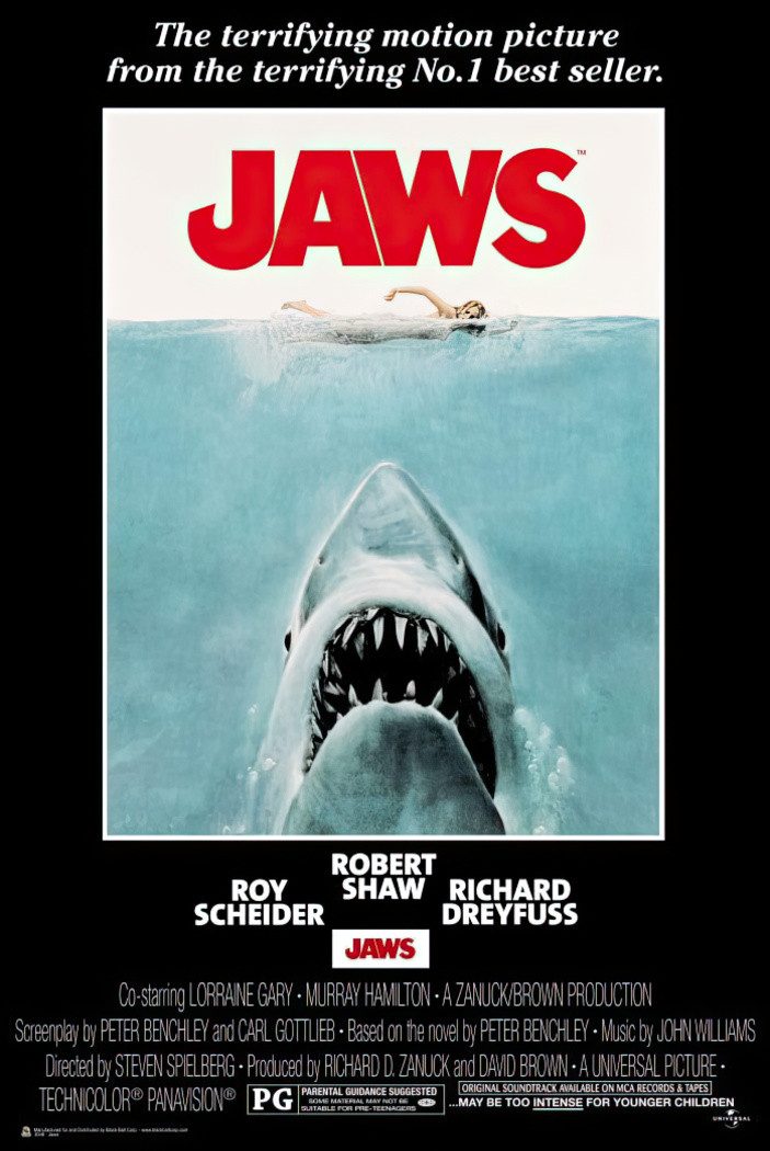 Close Up Poster Jaws Poster Der günstig online kaufen