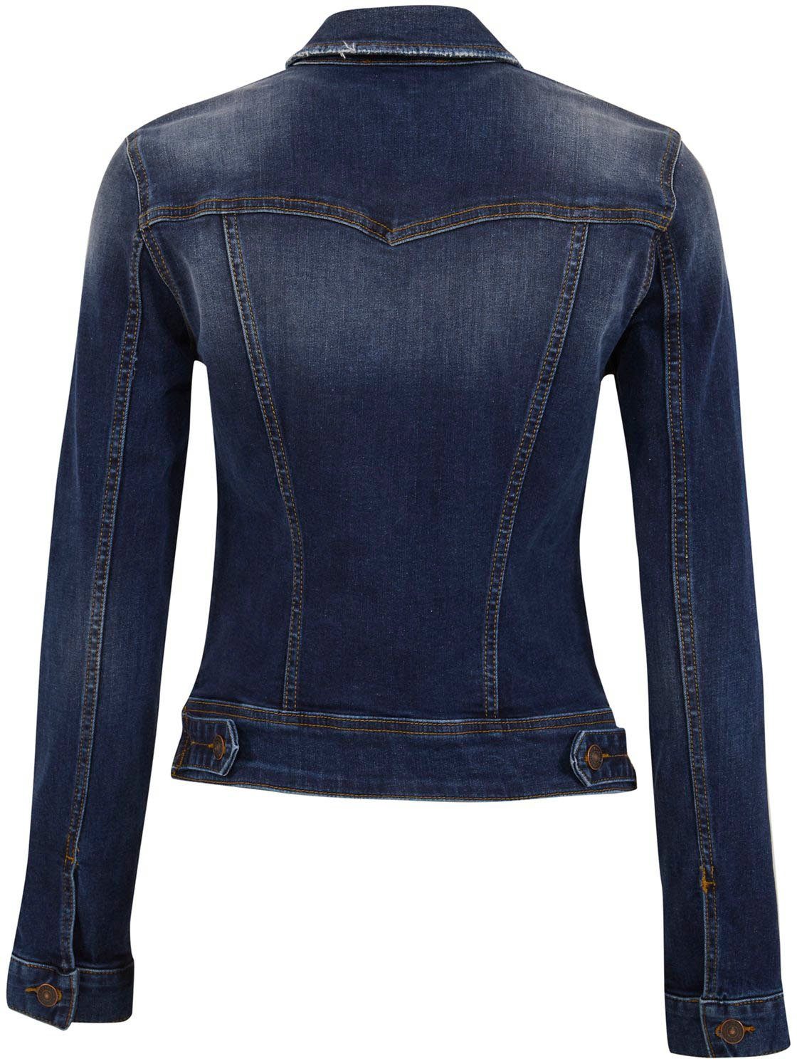 Damen Blazer LTB Jeansblazer DEAN X in figurbetonter Passform für eine tolle Silhouette und langen Ärmeln