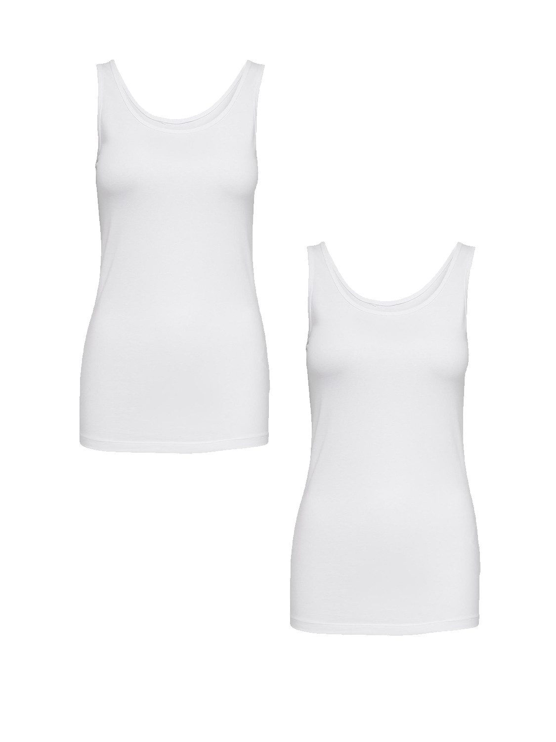 JACQUELINE de YONG Shirttop Tank 2-er Stück Pack Ärmelloses Basic Set JDYAVA (2-tlg) JDYAVA S/L TANK TOP 180 JRS NOOS