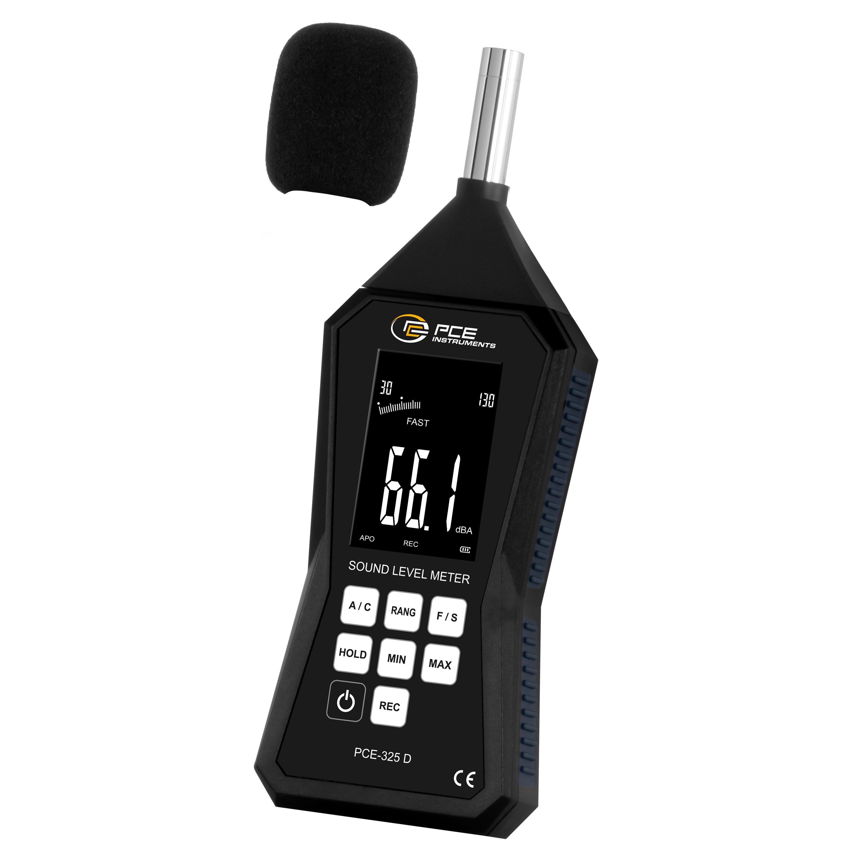 Schallpegelmessgerät PCE Instruments Schallpegelmessgerät mit Datenlogger PCE-325D