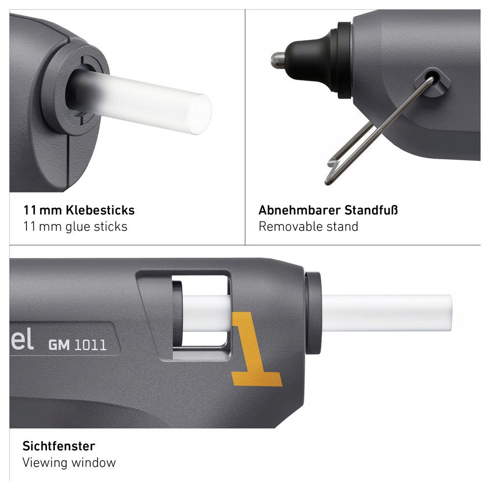 steinel Heißklebepistole Steinel Glumatic 1011 Heißklebepistole 11 mm 45 W 240 V 1 St. – Bild 5 von 5