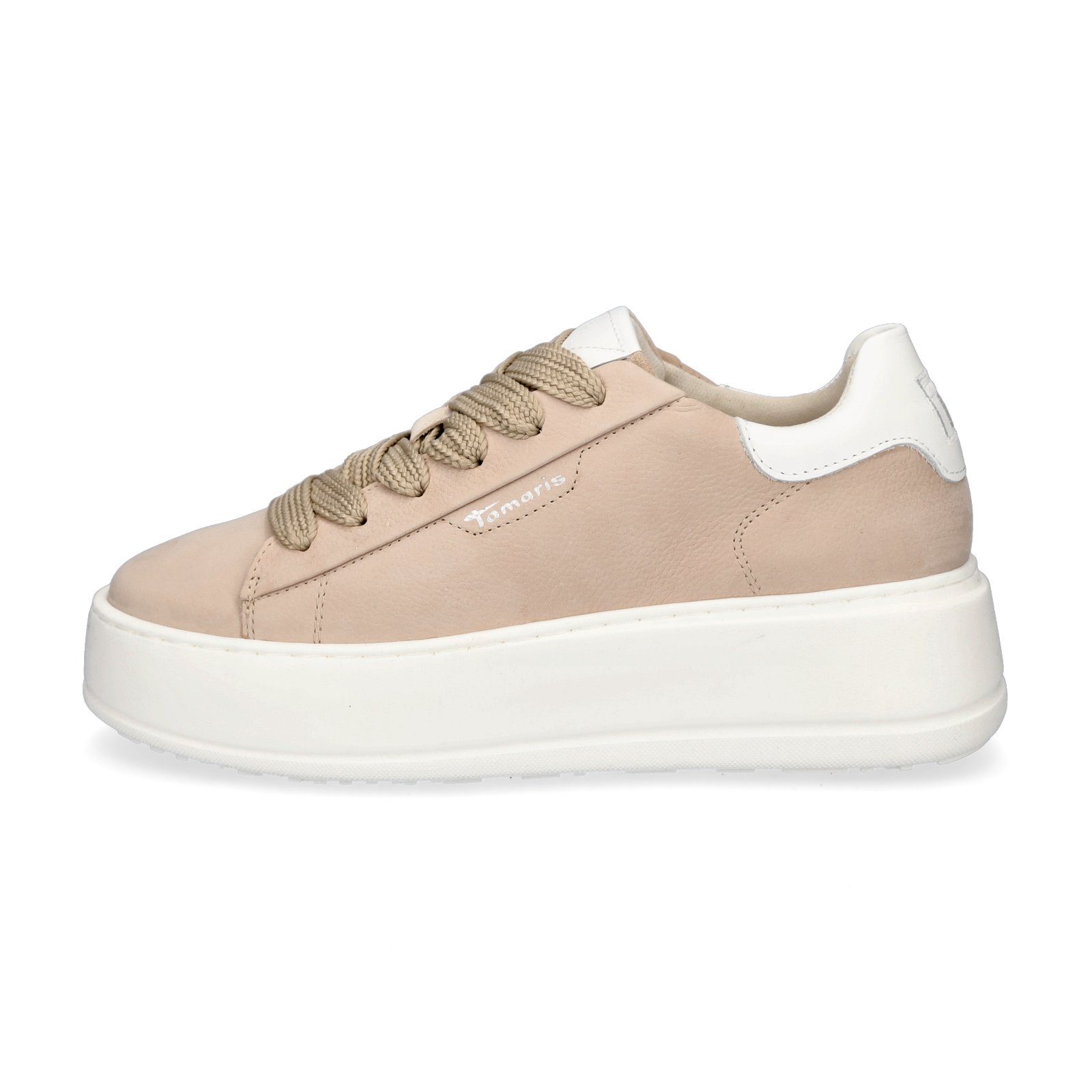 Tamaris Tamaris Damen Plateau Sneaker beige günstig online kaufen
