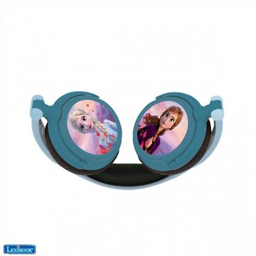 Lexibook® Disney Die Eiskönigin Stereo-Kopfhörer, faltbar, kabelgebunden Elsa Kinder-Kopfhörer