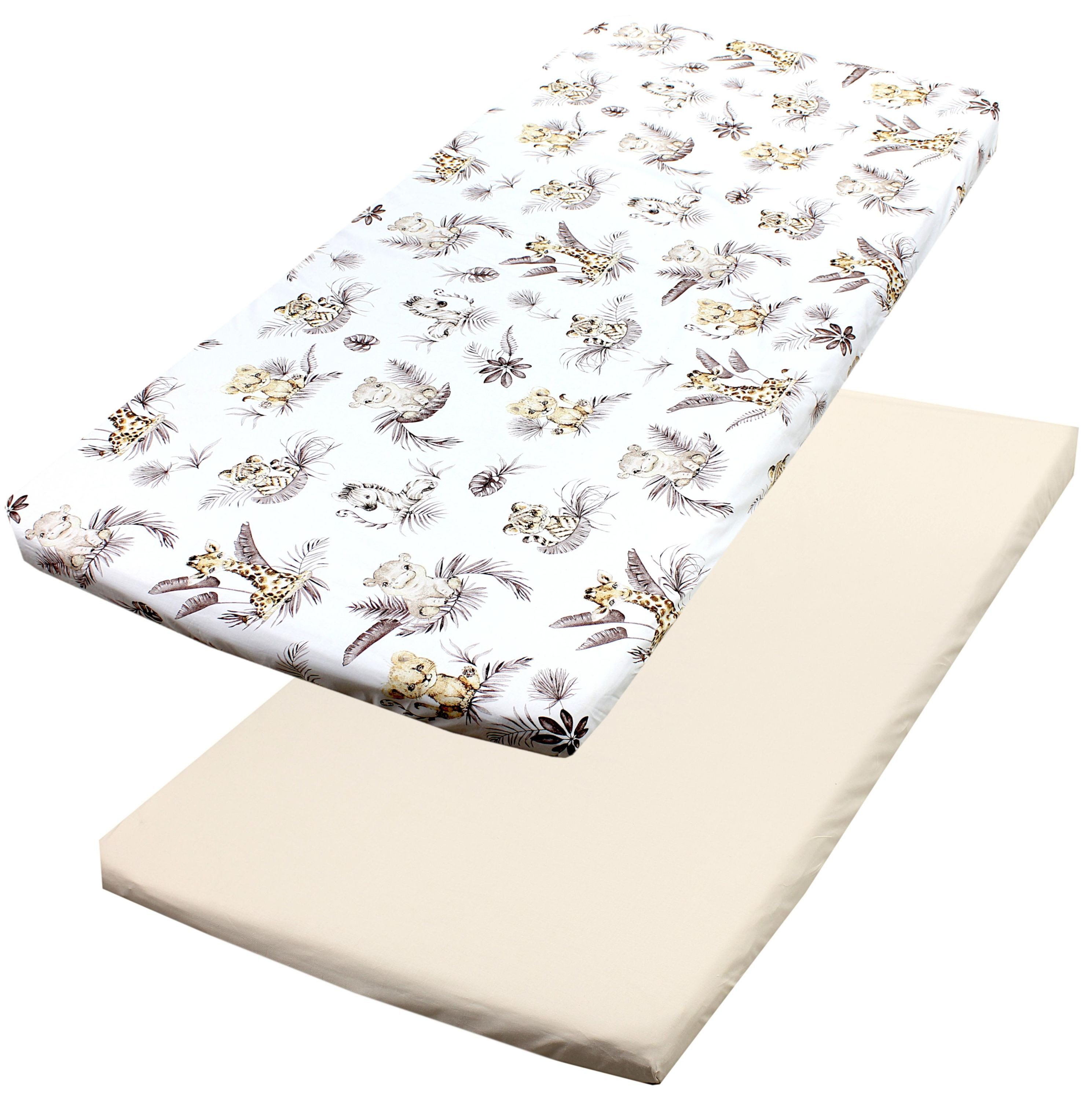 TupTam Spannbettlaken Baby Spannbettlaken Spannbetttuch für Babybett Kinder günstig online kaufen