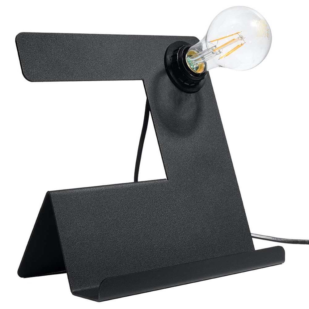 Retro Schreibtisch inklusive, schwarz LED Design nicht Tischleuchte, Schlafzimmer Leuchtmittel Tischlampe Tischlampe etc-shop