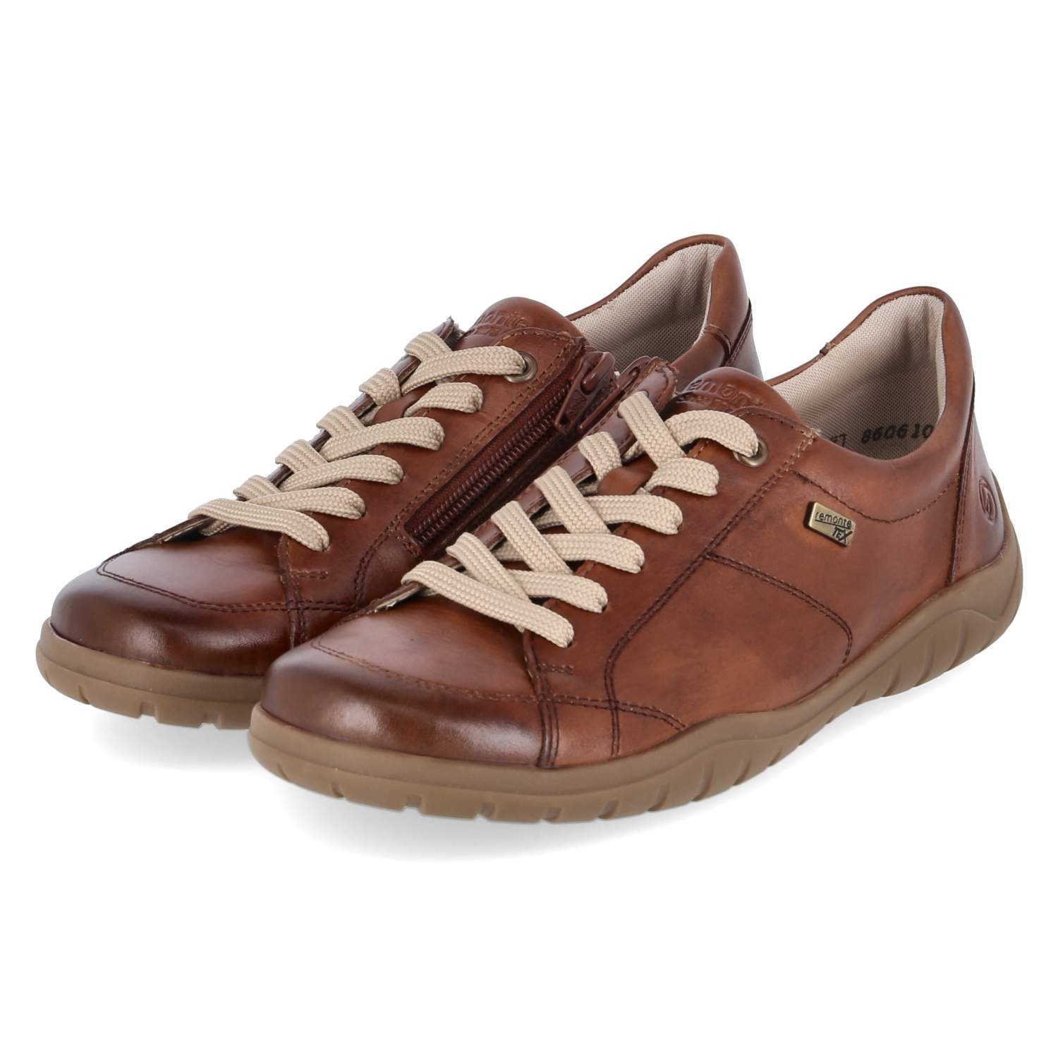 Remonte Remonte D3T00-24 Damen Glattleder brown Schnürschuh