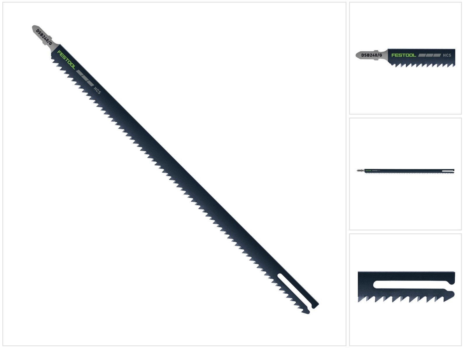 FESTOOL Stichsägeblatt Sägeblatt DSB 240/G geschränkt für Dämmstoffschnitte passend zu SG-24