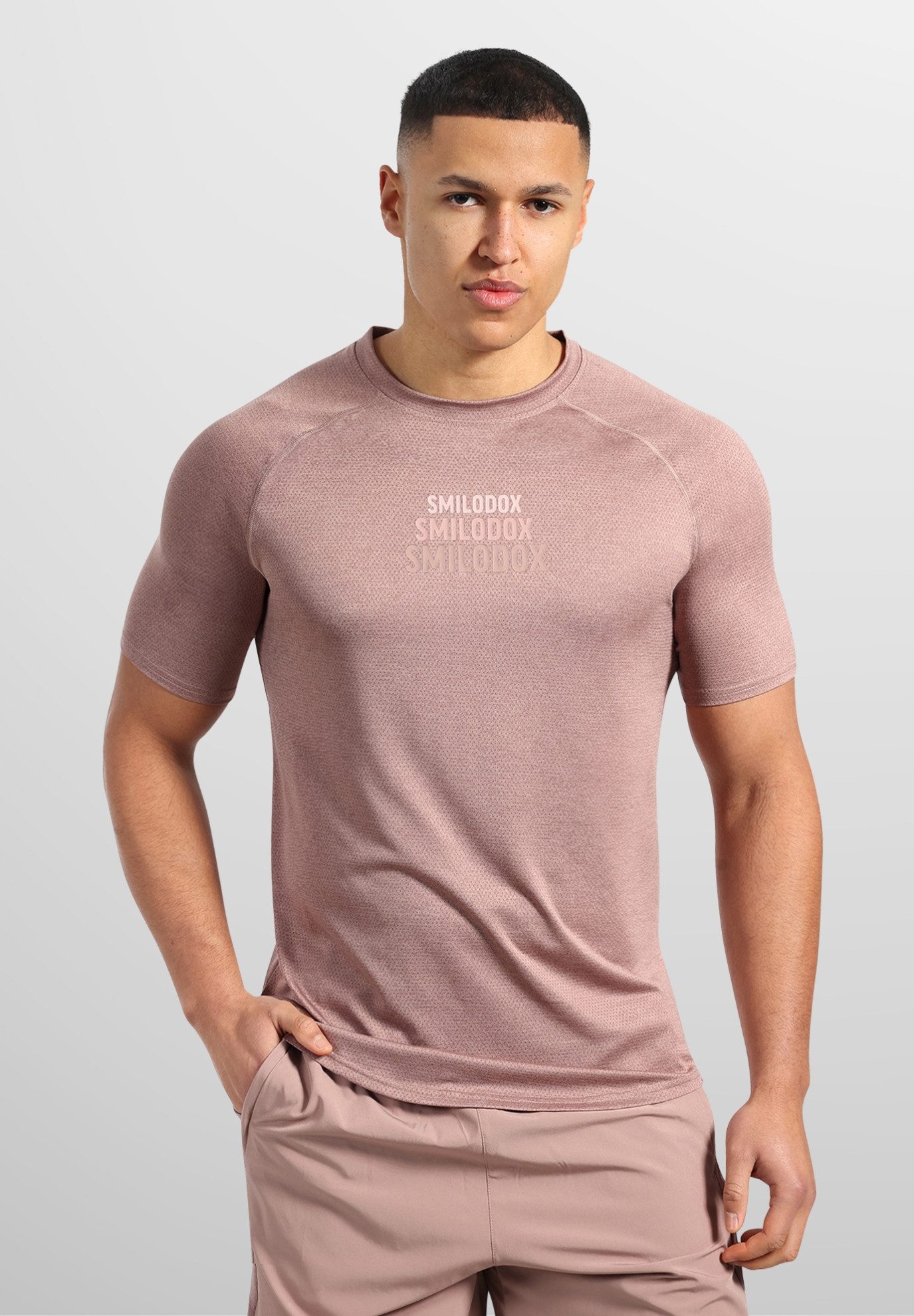 Smilodox T-Shirt Powerfit Triple, Atmungsaktives Kurzarmshirt, günstig online kaufen