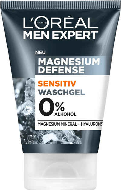 L'ORÉAL PARIS MEN EXPERT Gesichtsreinigungsgel Magnesium Defense Sensitiv Waschgel